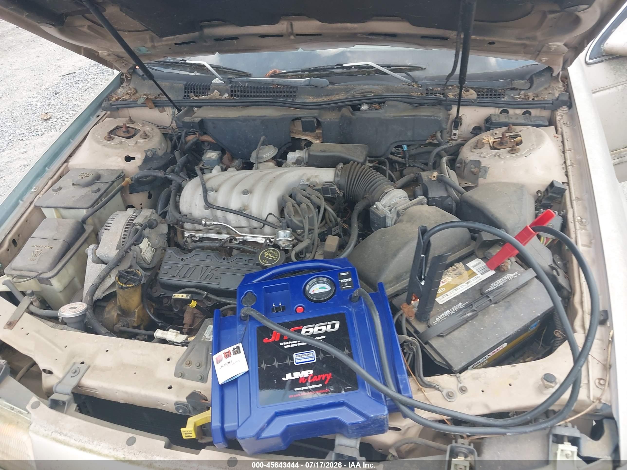 1993 Ford Taurus Gl Gold vin: 1FALP52U3PA252812