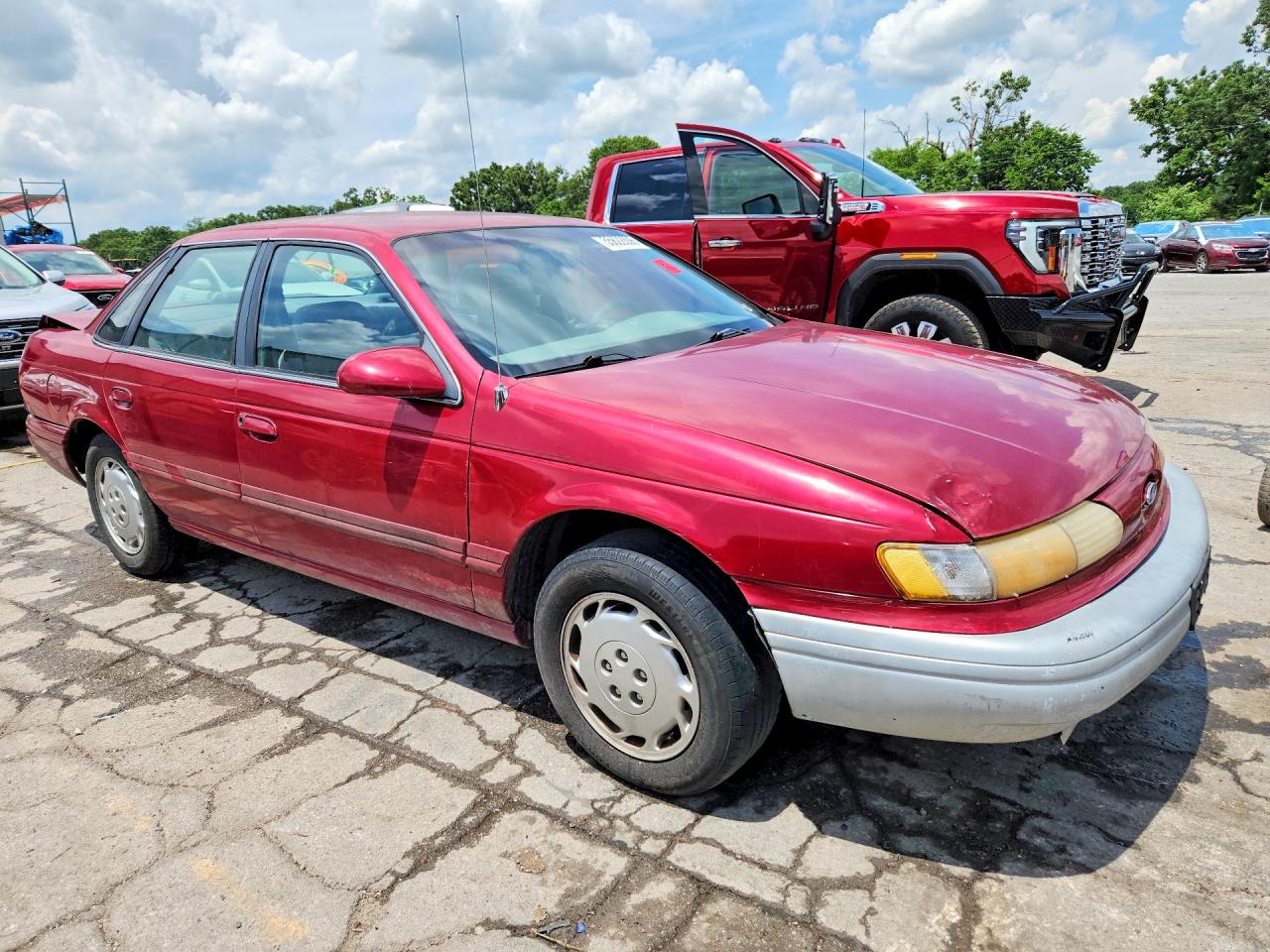 1995 Ford Taurus Gl Red vin: 1FALP52U3SG104620