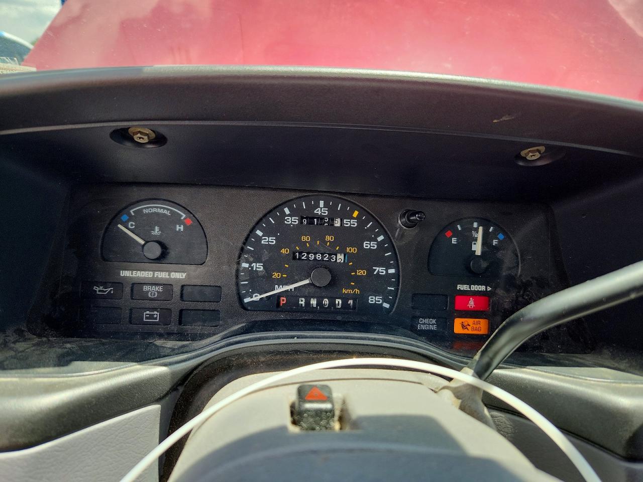 1995 Ford Taurus Gl Red vin: 1FALP52U3SG104620