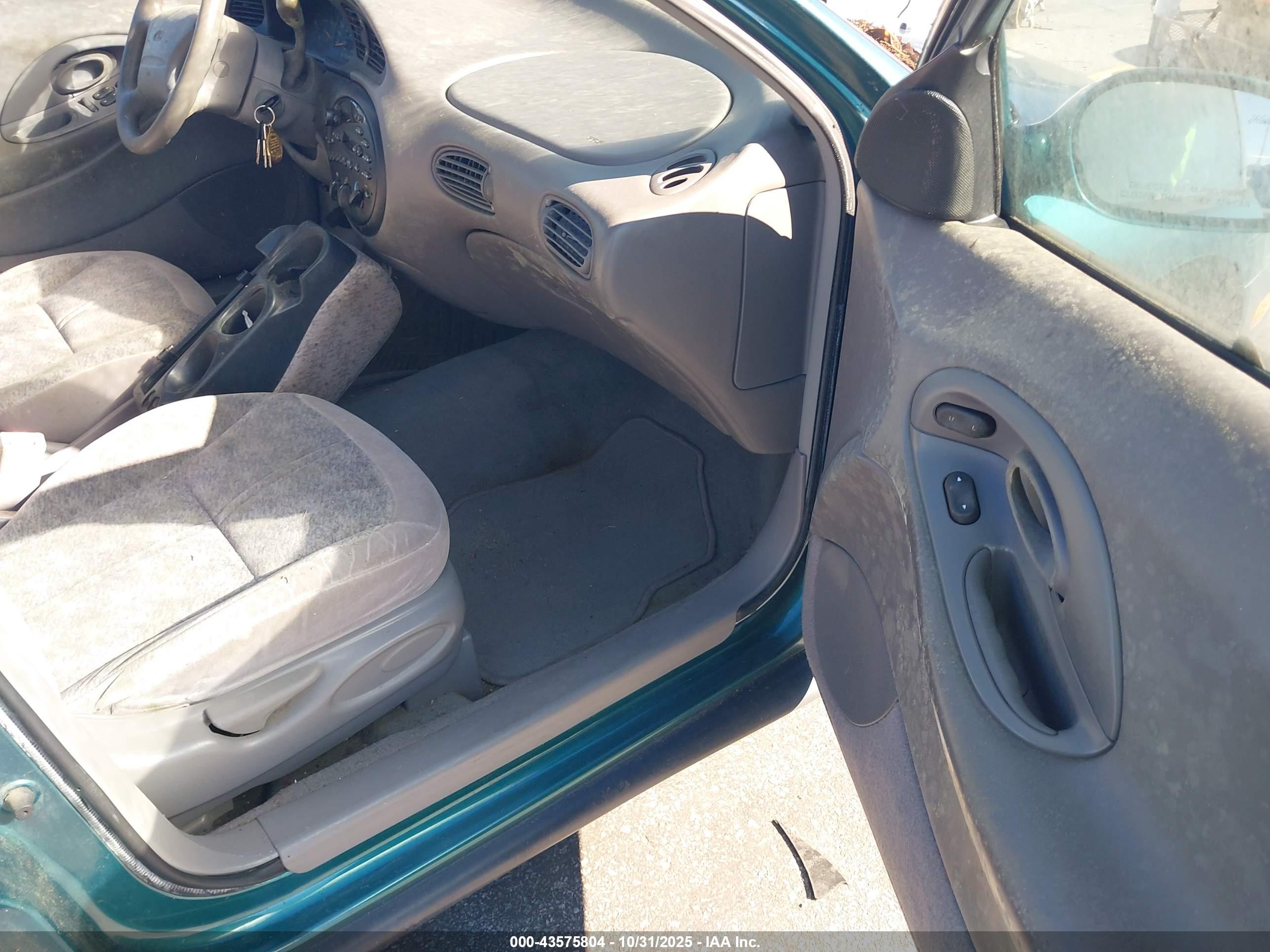 1996 Ford Taurus Gl Green vin: 1FALP52U3TA131773