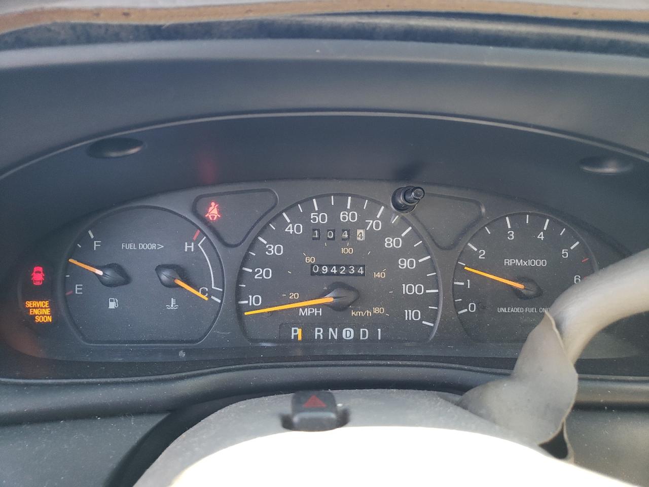 1996 Ford Taurus Gl Burgundy vin: 1FALP52U3TA284153