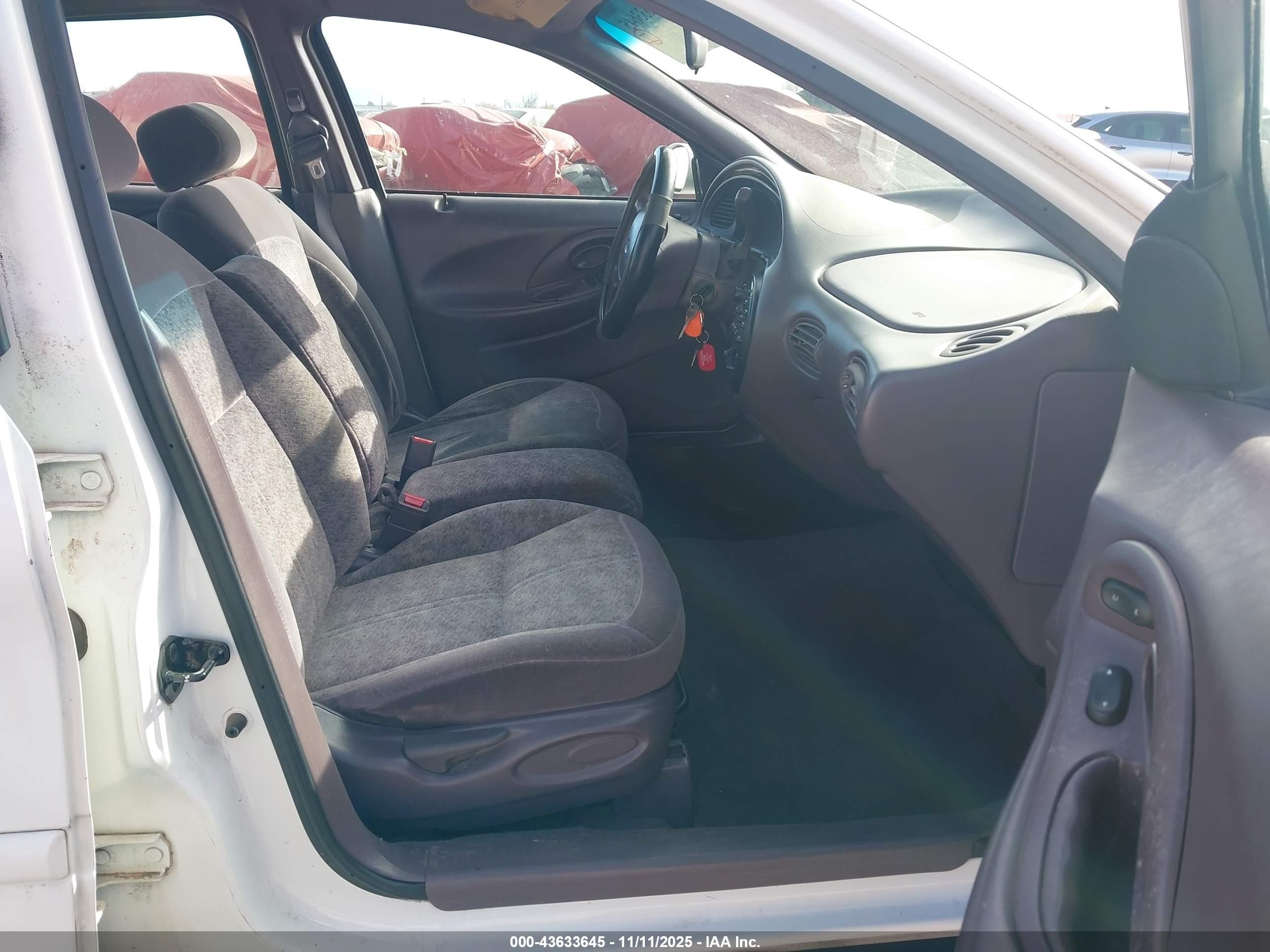1996 Ford Taurus Gl White vin: 1FALP52U3TG166939