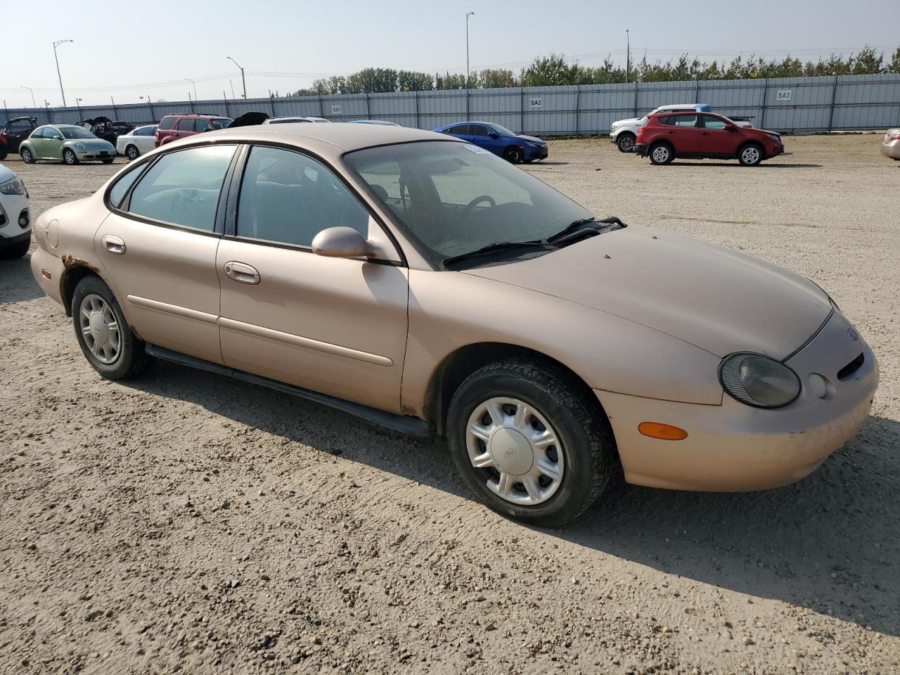 1996 Ford Taurus Gl Бежевый vin: 1FALP52U3TG212656
