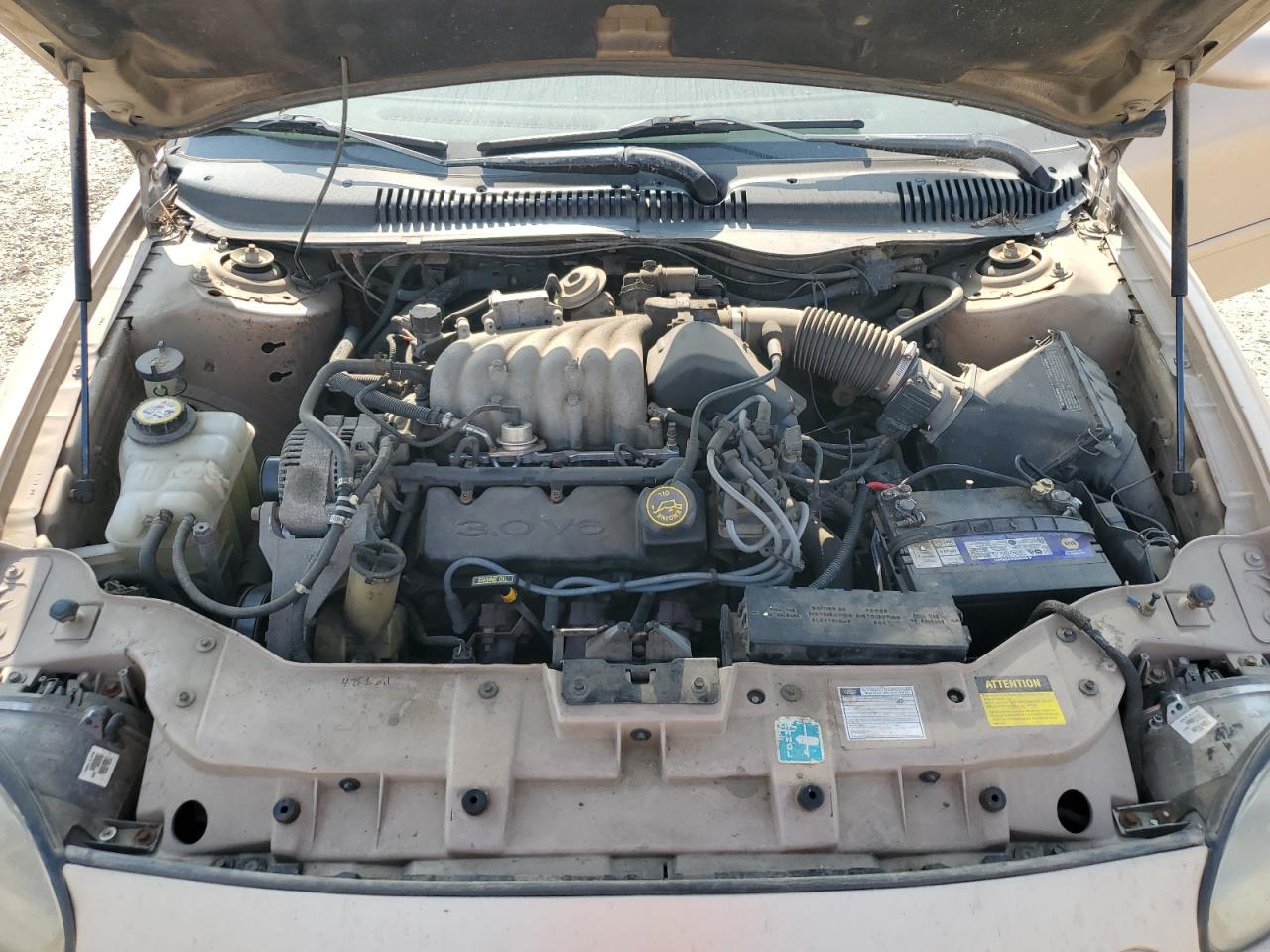 1996 Ford Taurus Gl Бежевый vin: 1FALP52U3TG212656