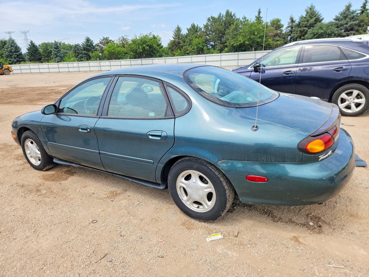1997 Ford Taurus Gl Teal vin: 1FALP52U3VG295556