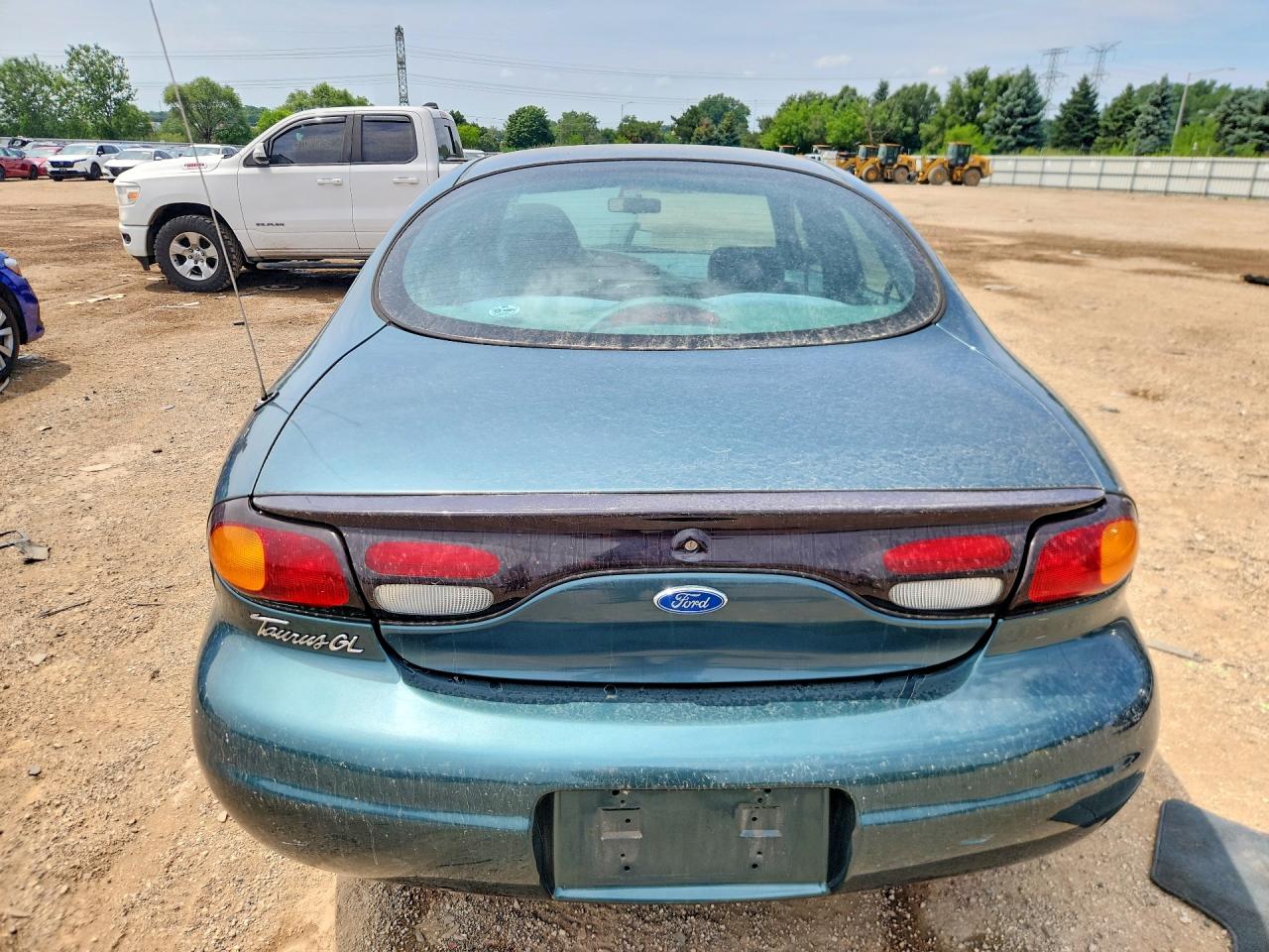 1997 Ford Taurus Gl Teal vin: 1FALP52U3VG295556