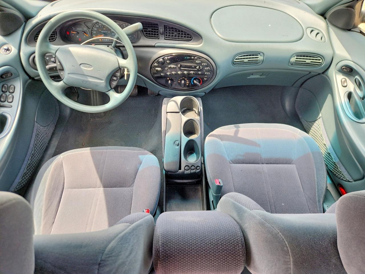 1997 Ford Taurus Gl Teal vin: 1FALP52U3VG295556