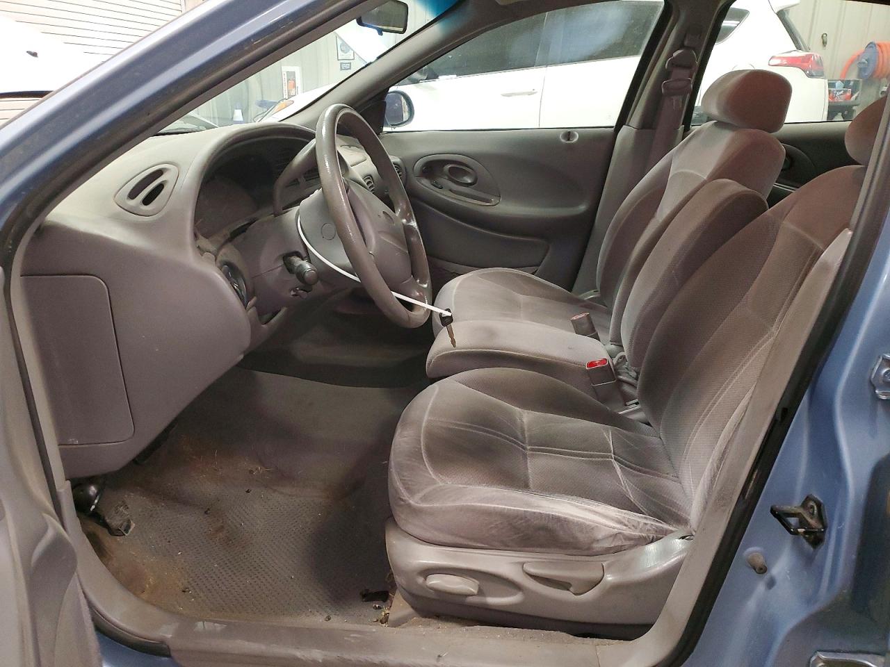 1997 Ford Taurus Gl Blue vin: 1FALP52U3VG315384