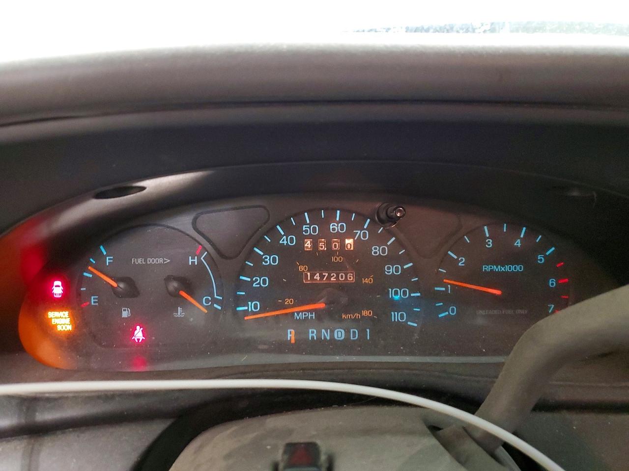 1997 Ford Taurus Gl Blue vin: 1FALP52U3VG315384