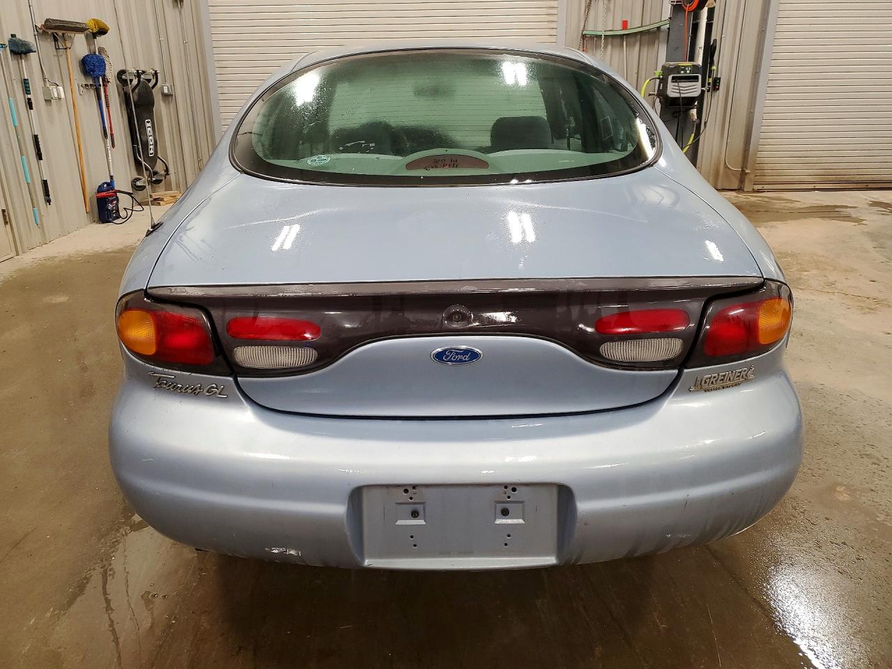 1997 Ford Taurus Gl Blue vin: 1FALP52U3VG315384