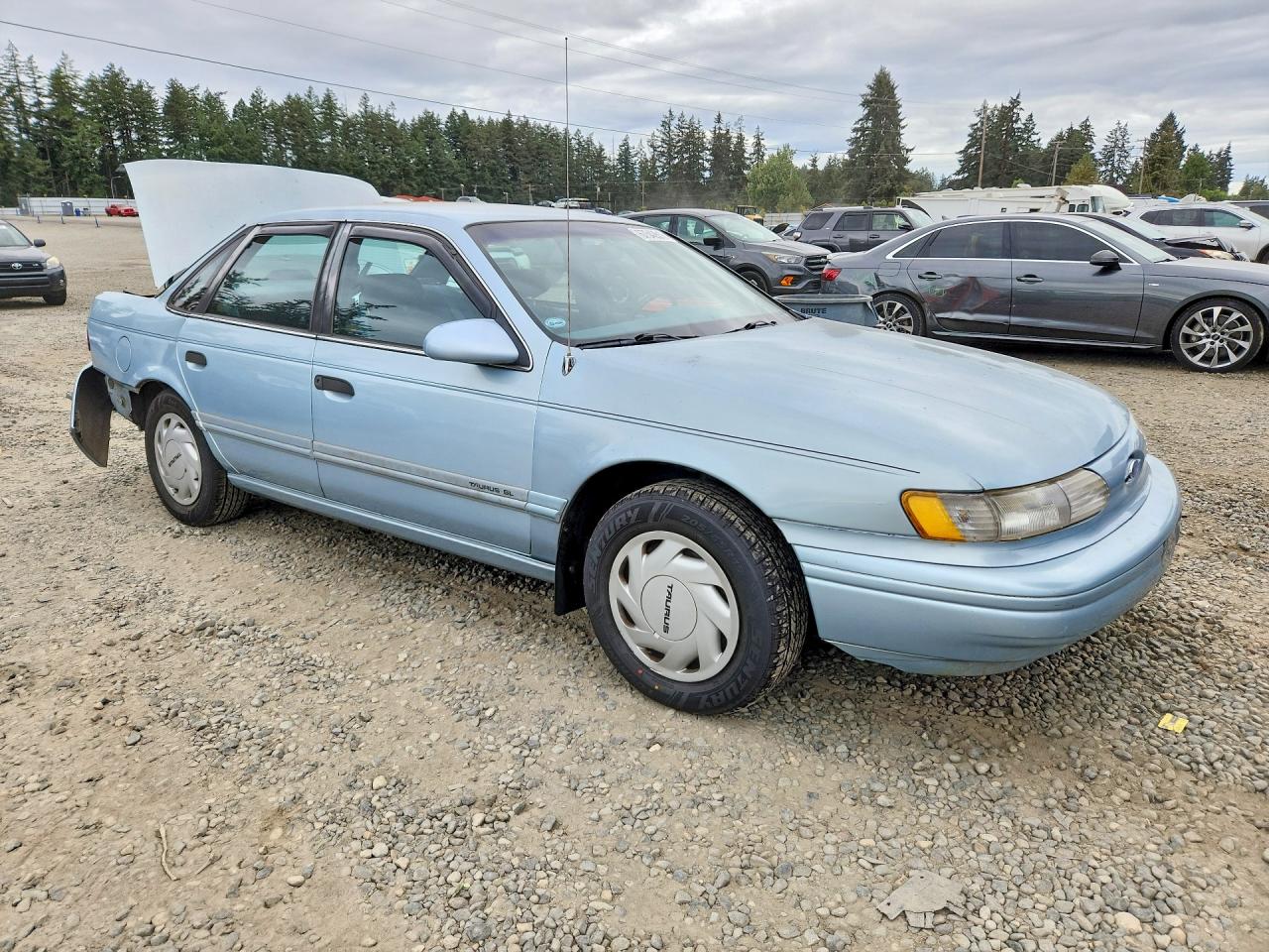 1993 Ford Taurus Gl Blue vin: 1FALP52U4PG148858