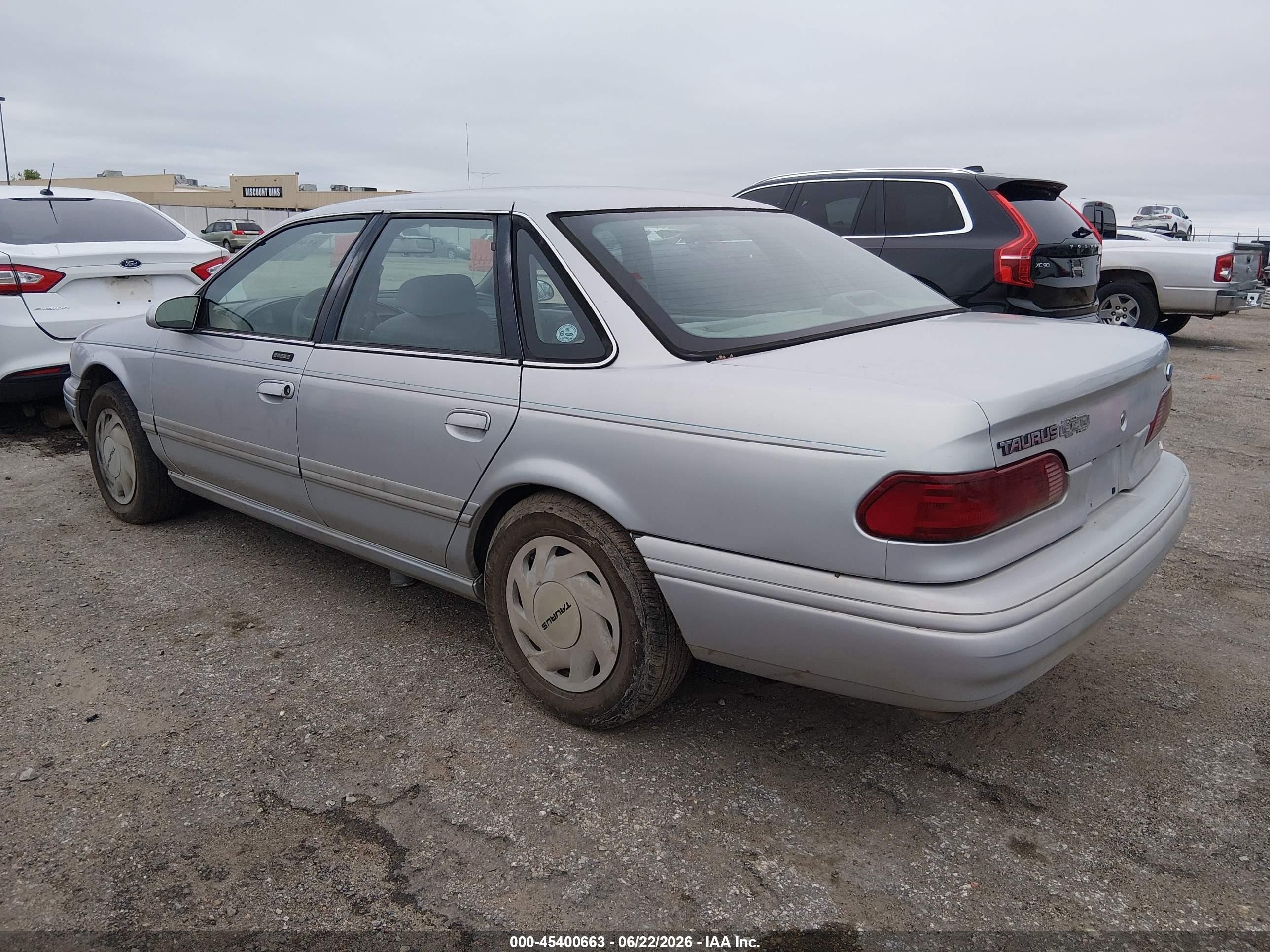 1995 Ford Taurus Gl/se Blue vin: 1FALP52U4SG255238