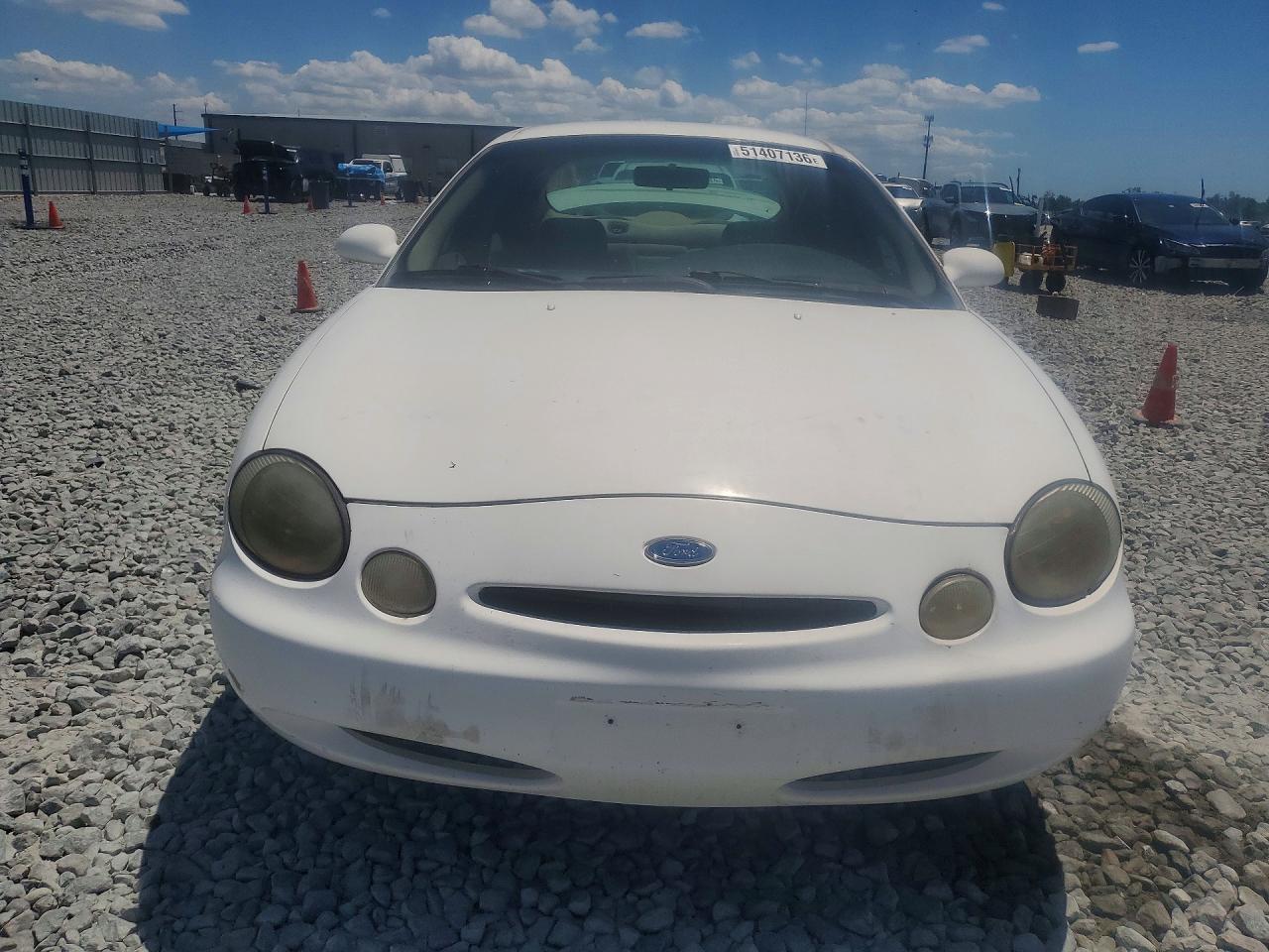 1996 Ford Taurus Gl White vin: 1FALP52U4TA289250