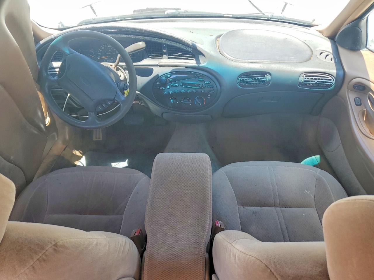 1996 Ford Taurus Gl White vin: 1FALP52U4TA289250