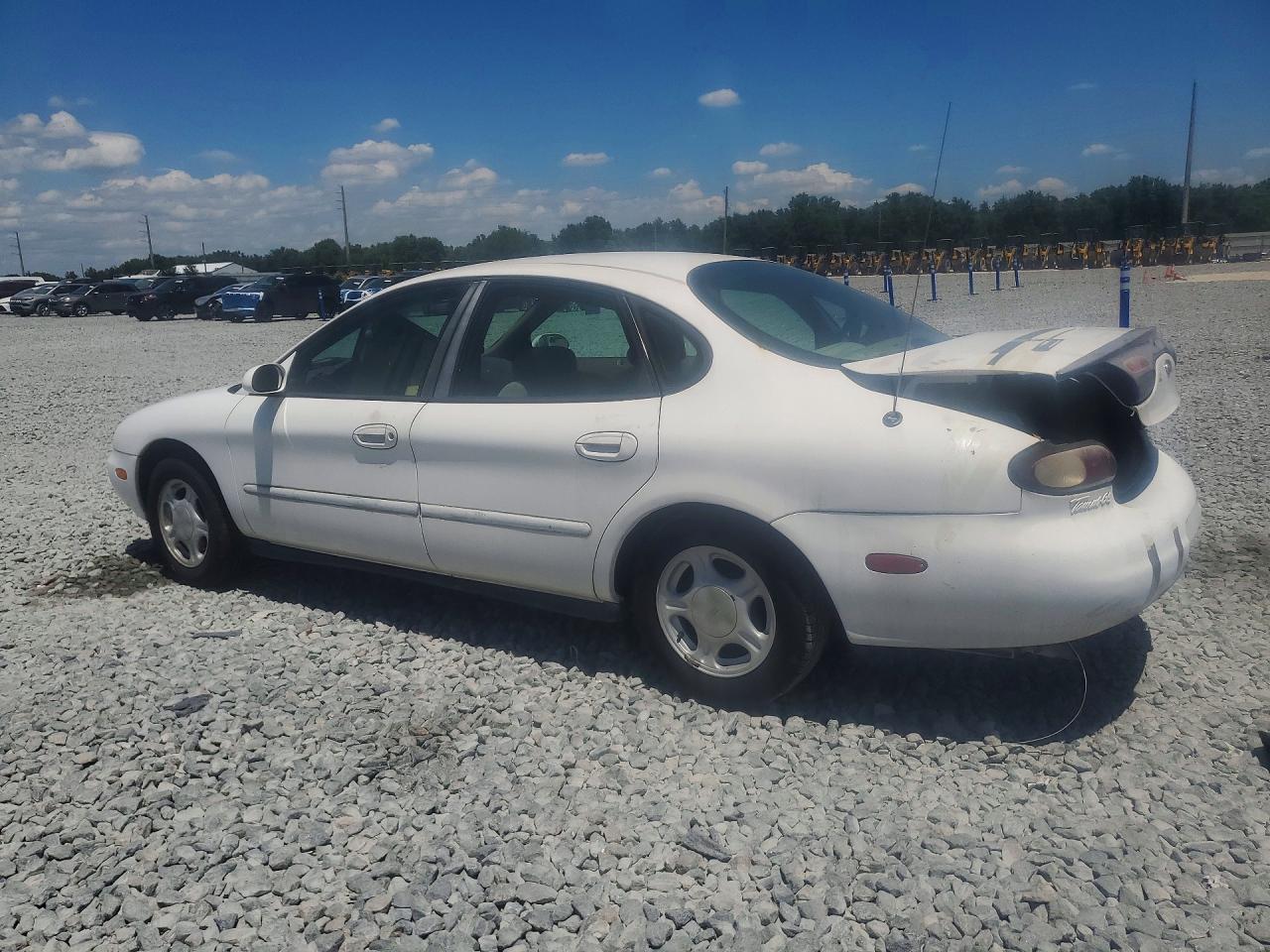 1996 Ford Taurus Gl White vin: 1FALP52U4TA289250