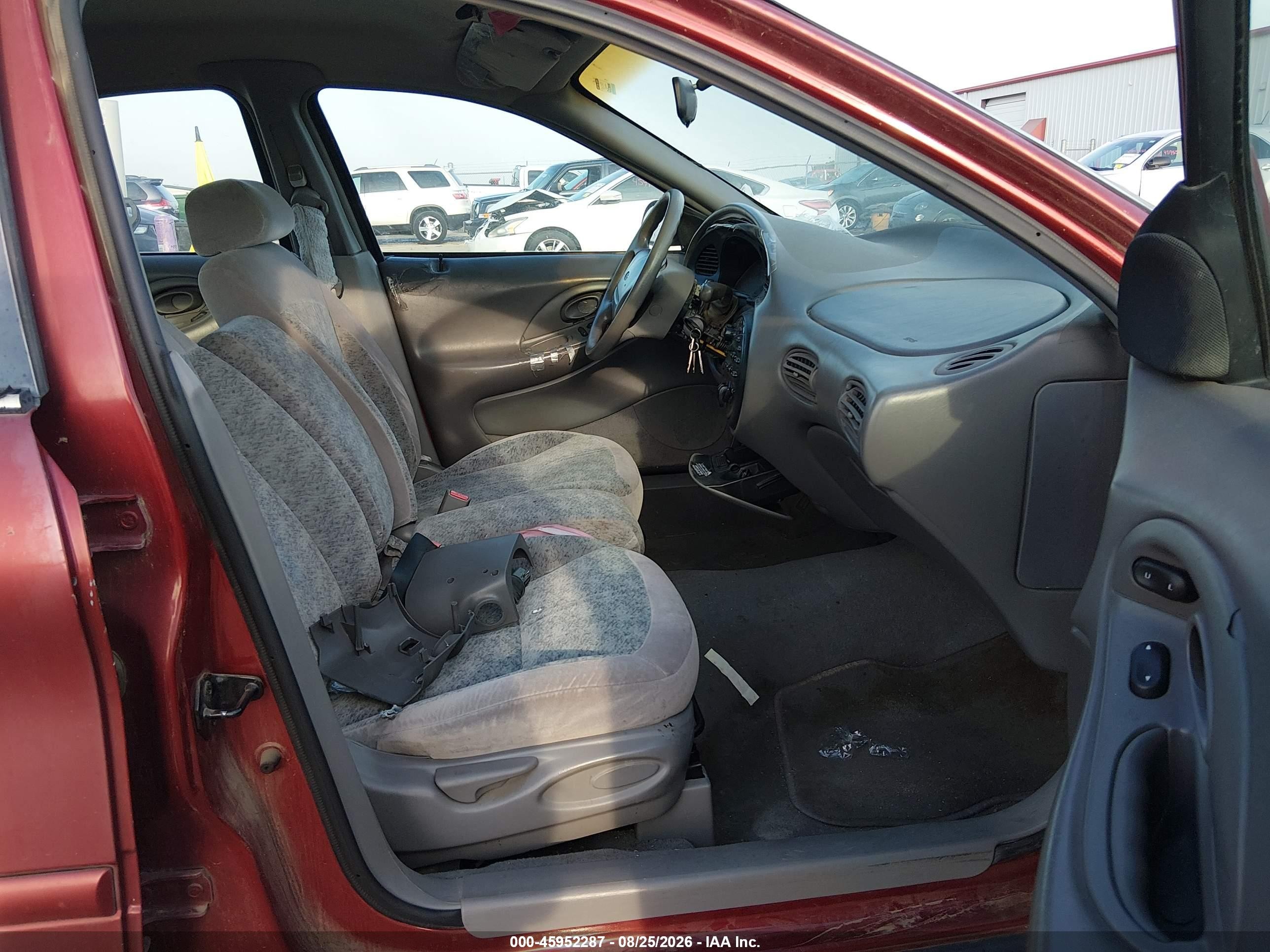 1996 Ford Taurus Gl Red vin: 1FALP52U4TG209362