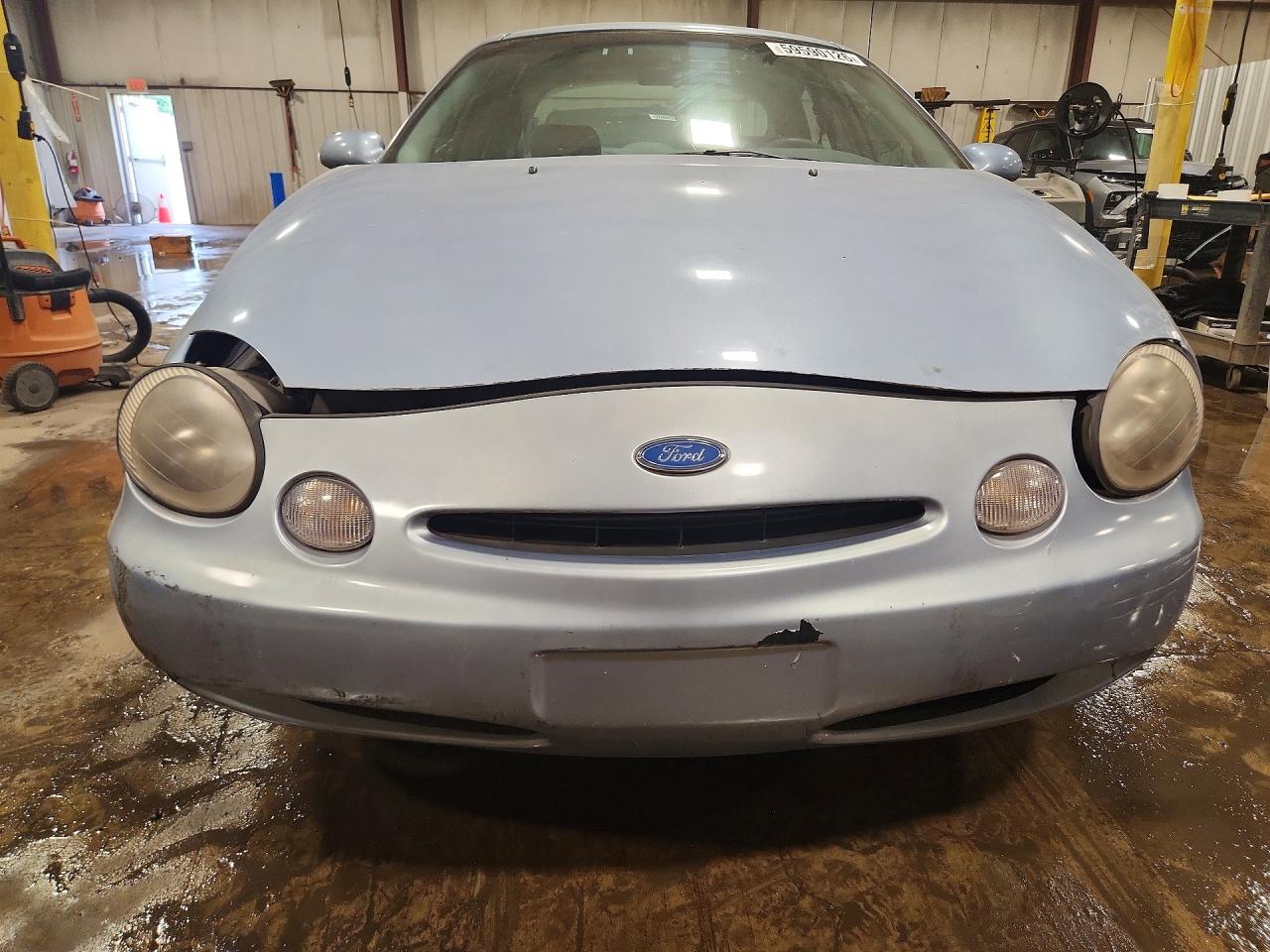 1997 Ford Taurus Gl Blue vin: 1FALP52U4VA237474