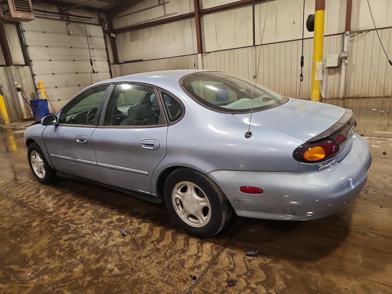 1997 Ford Taurus Gl Blue vin: 1FALP52U4VA237474