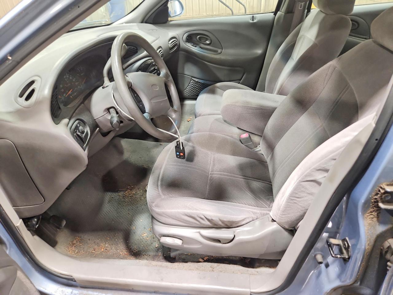 1997 Ford Taurus Gl Blue vin: 1FALP52U4VA237474
