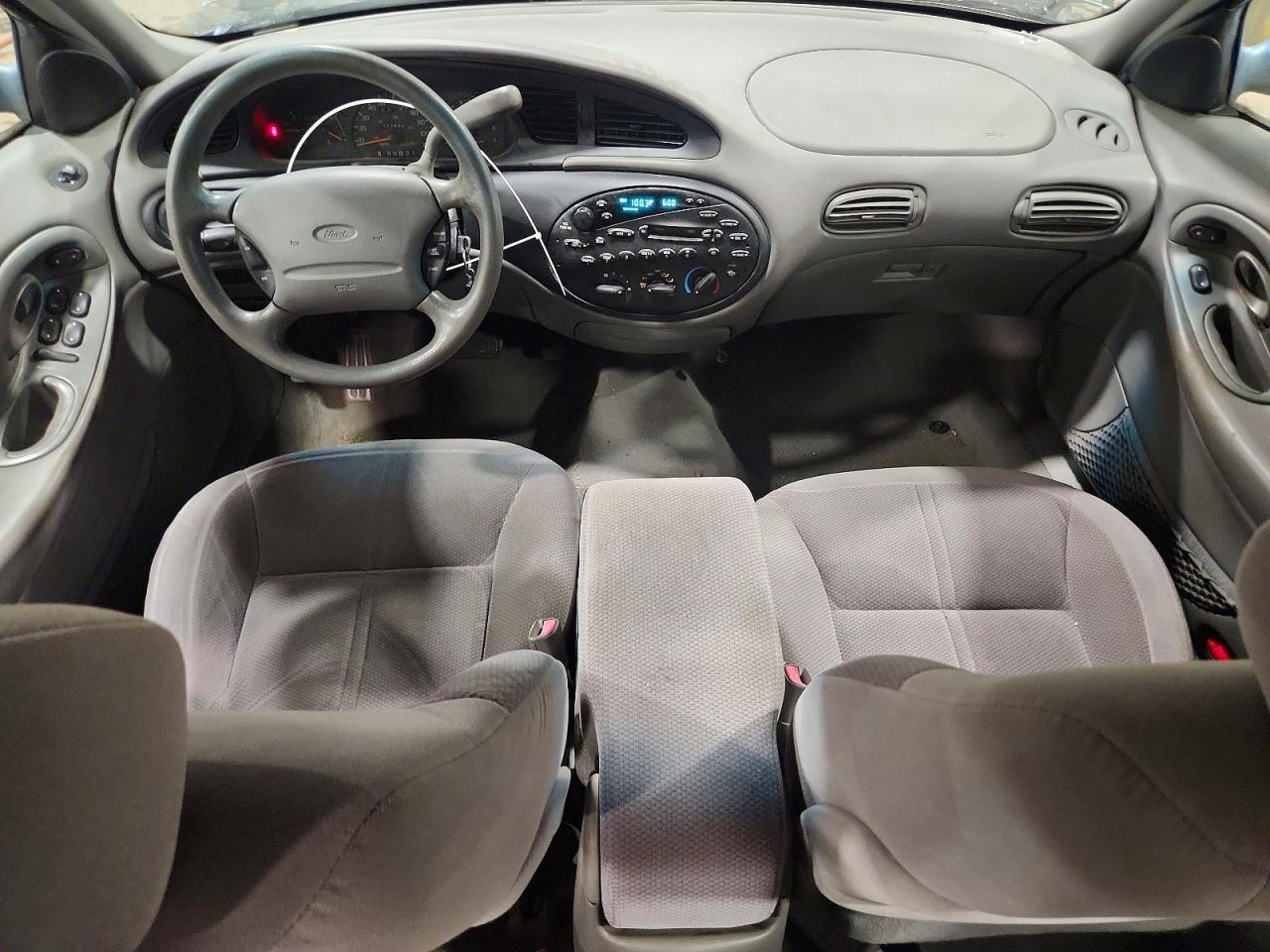 1997 Ford Taurus Gl Blue vin: 1FALP52U4VA237474