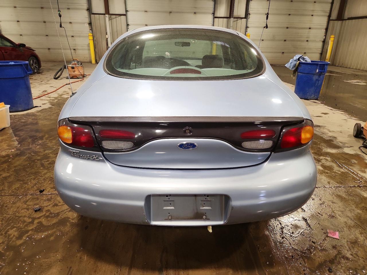 1997 Ford Taurus Gl Blue vin: 1FALP52U4VA237474