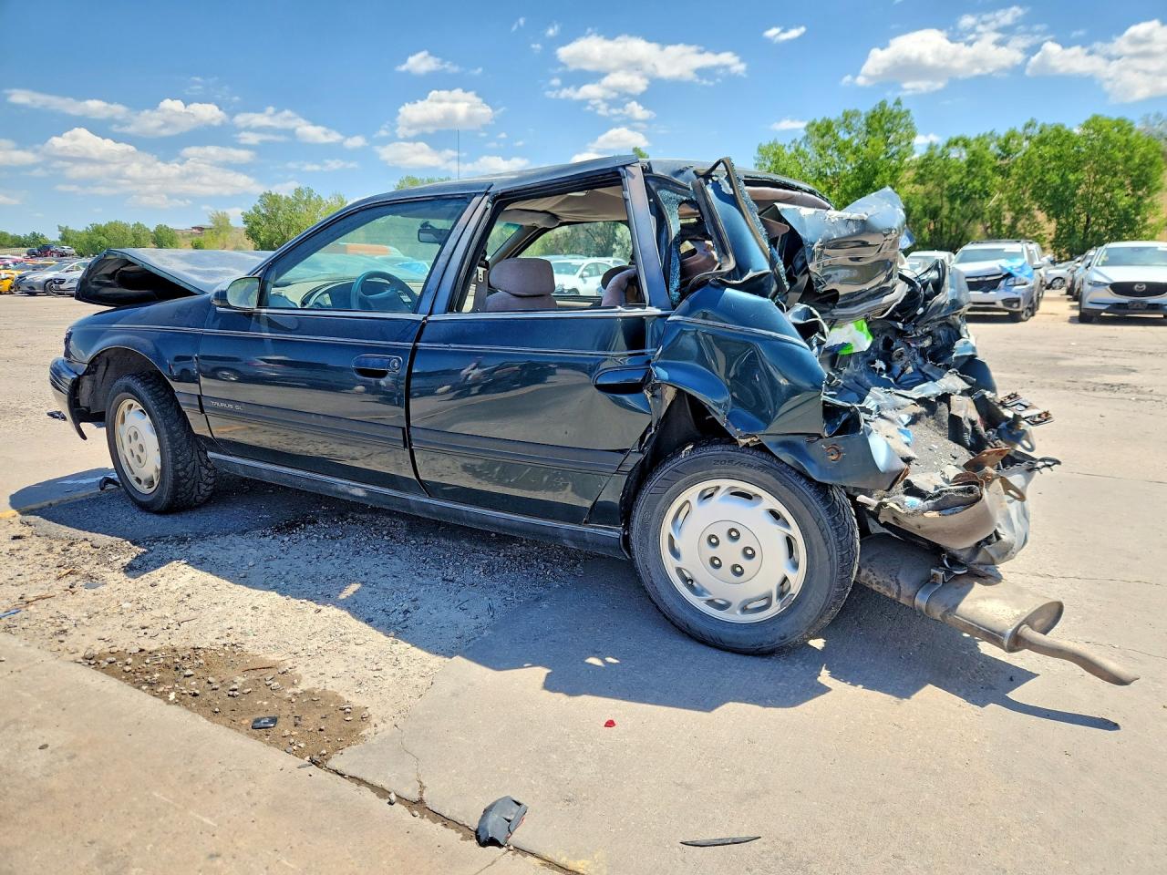 1995 Ford Taurus Gl Зеленый vin: 1FALP52U5SA124161