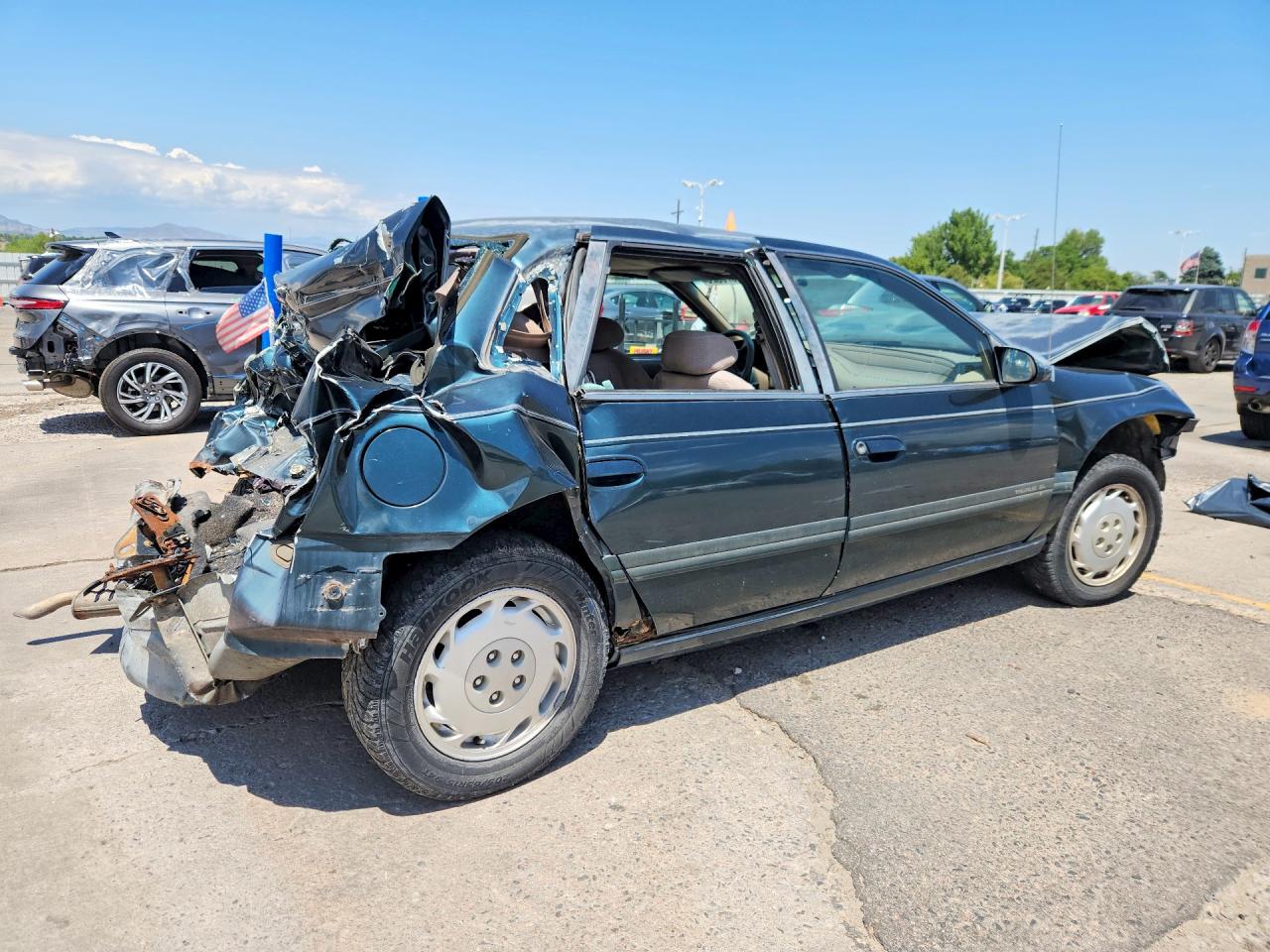 1995 Ford Taurus Gl Зеленый vin: 1FALP52U5SA124161