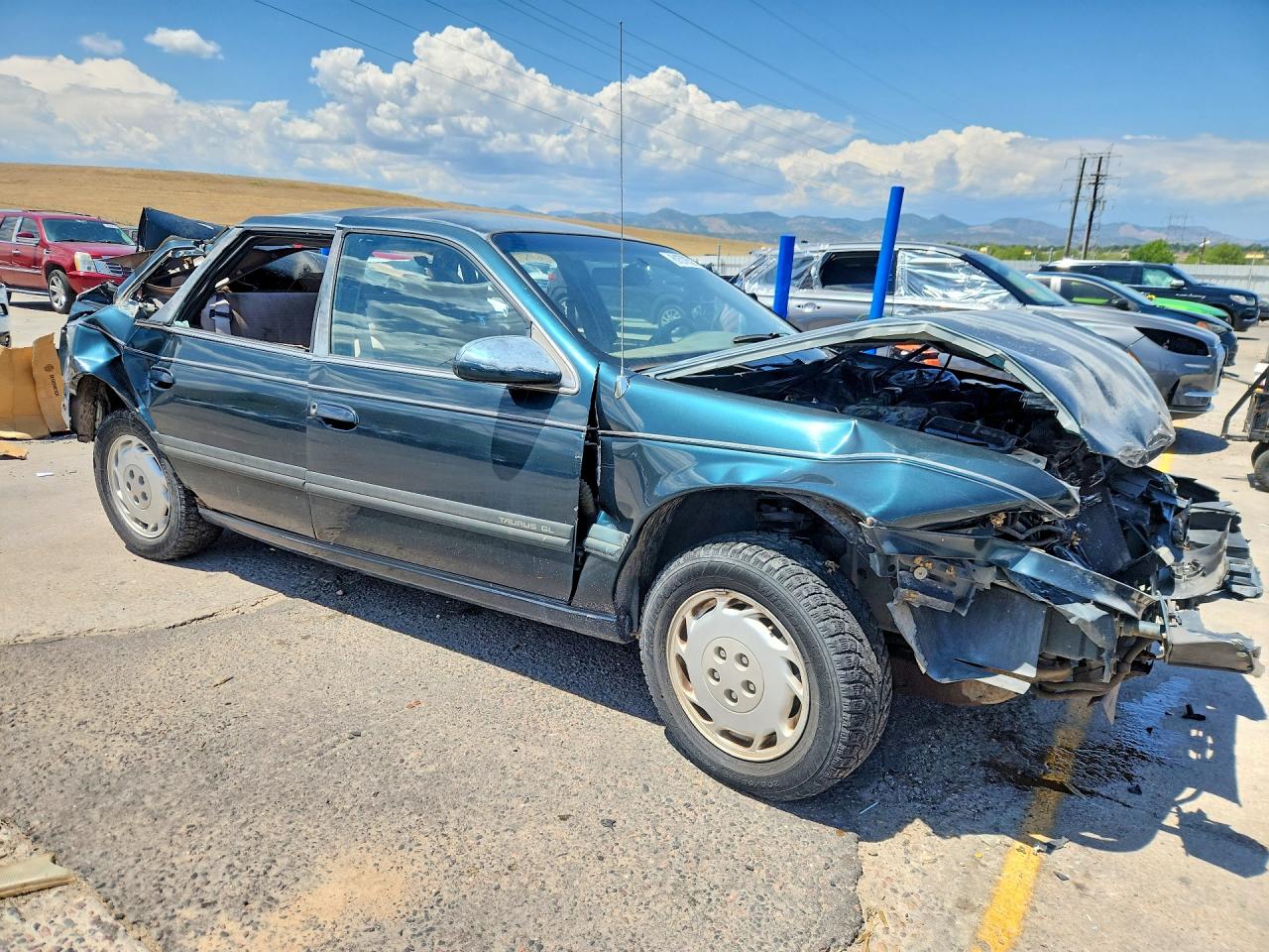 1995 Ford Taurus Gl Зеленый vin: 1FALP52U5SA124161
