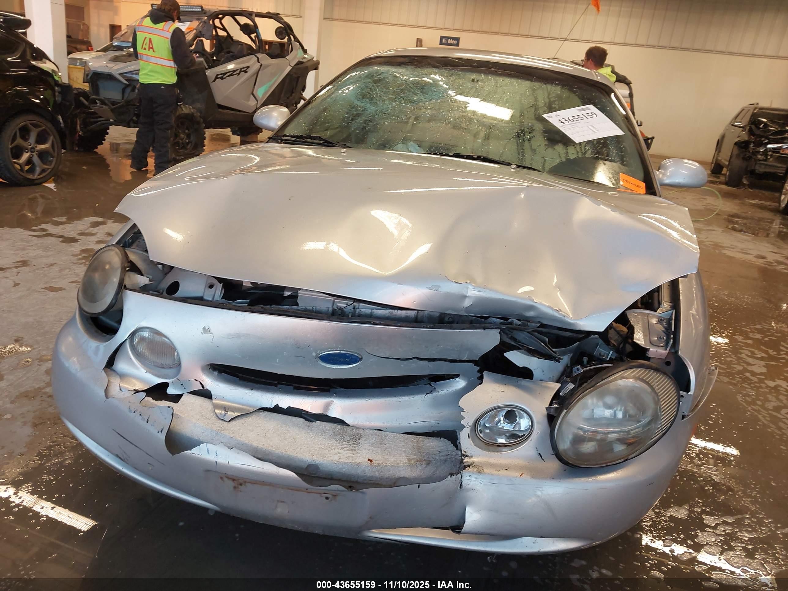 1996 Ford Taurus Gl Silver vin: 1FALP52U5TG228745