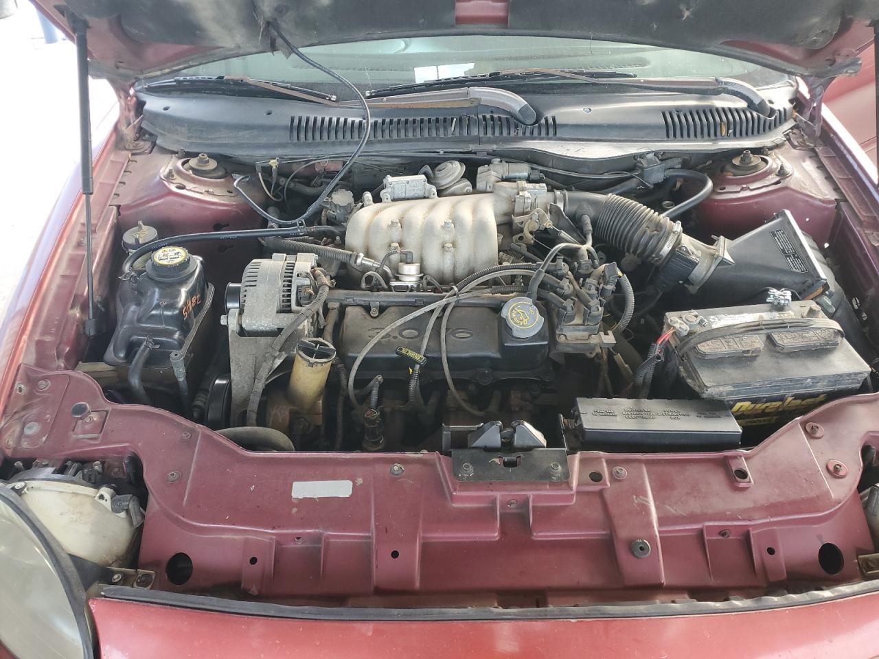 1996 Ford Taurus Gl Красный vin: 1FALP52U7TG234210