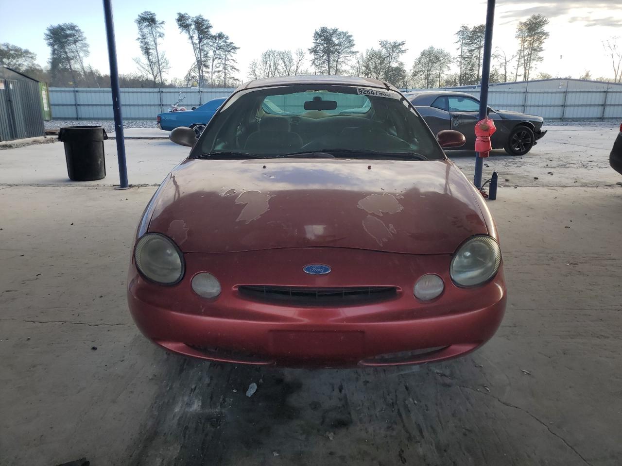 1996 Ford Taurus Gl Красный vin: 1FALP52U7TG234210