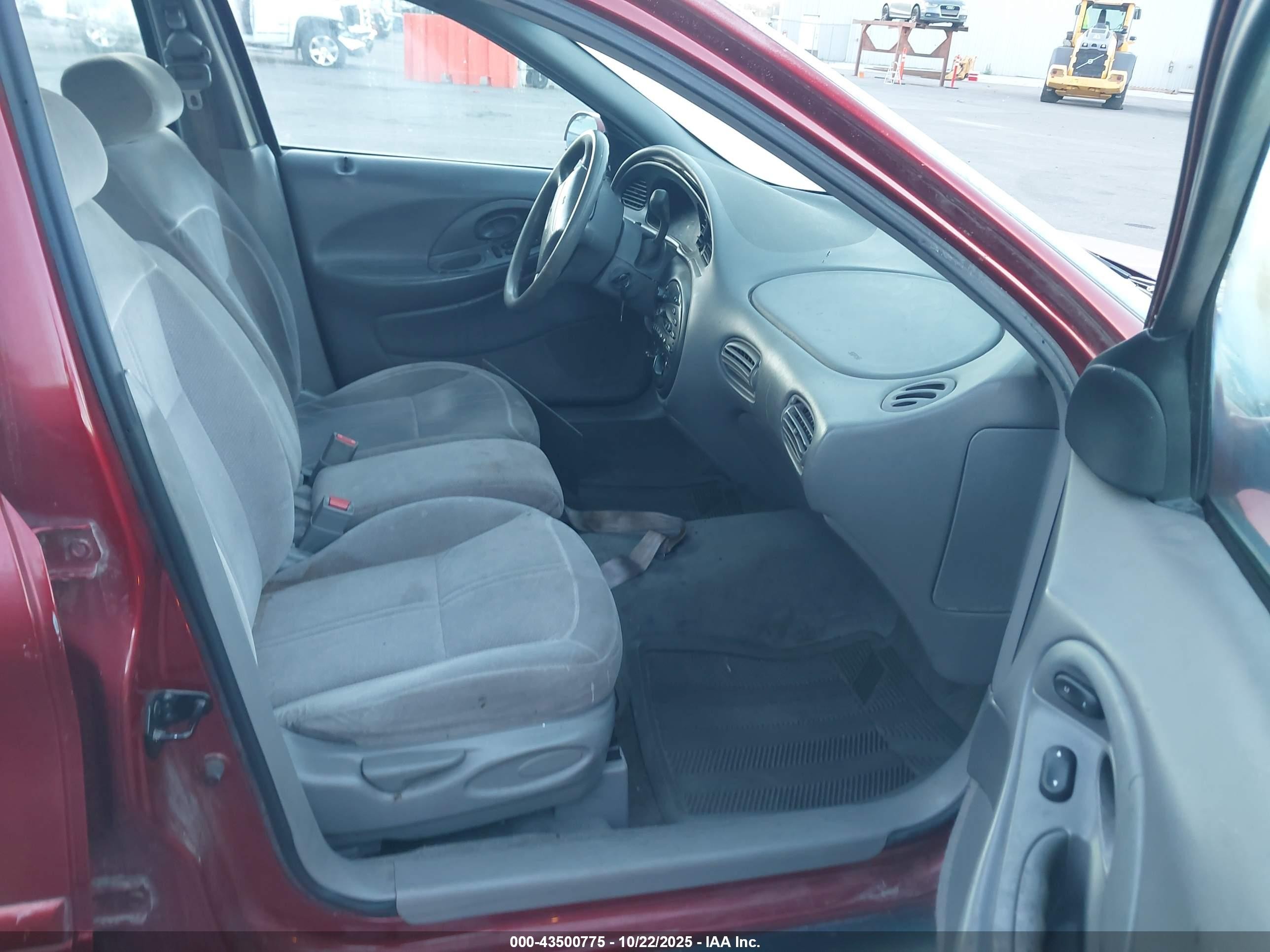 1996 Ford Taurus Gl Red vin: 1FALP52U7TG298909