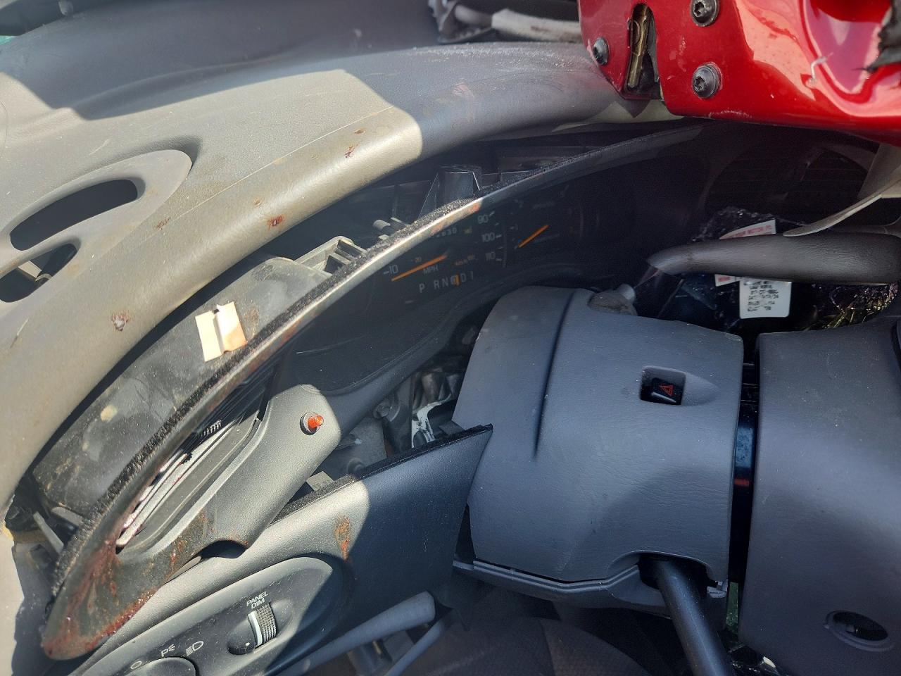 1997 Ford Taurus Gl Red vin: 1FALP52U7VA129396