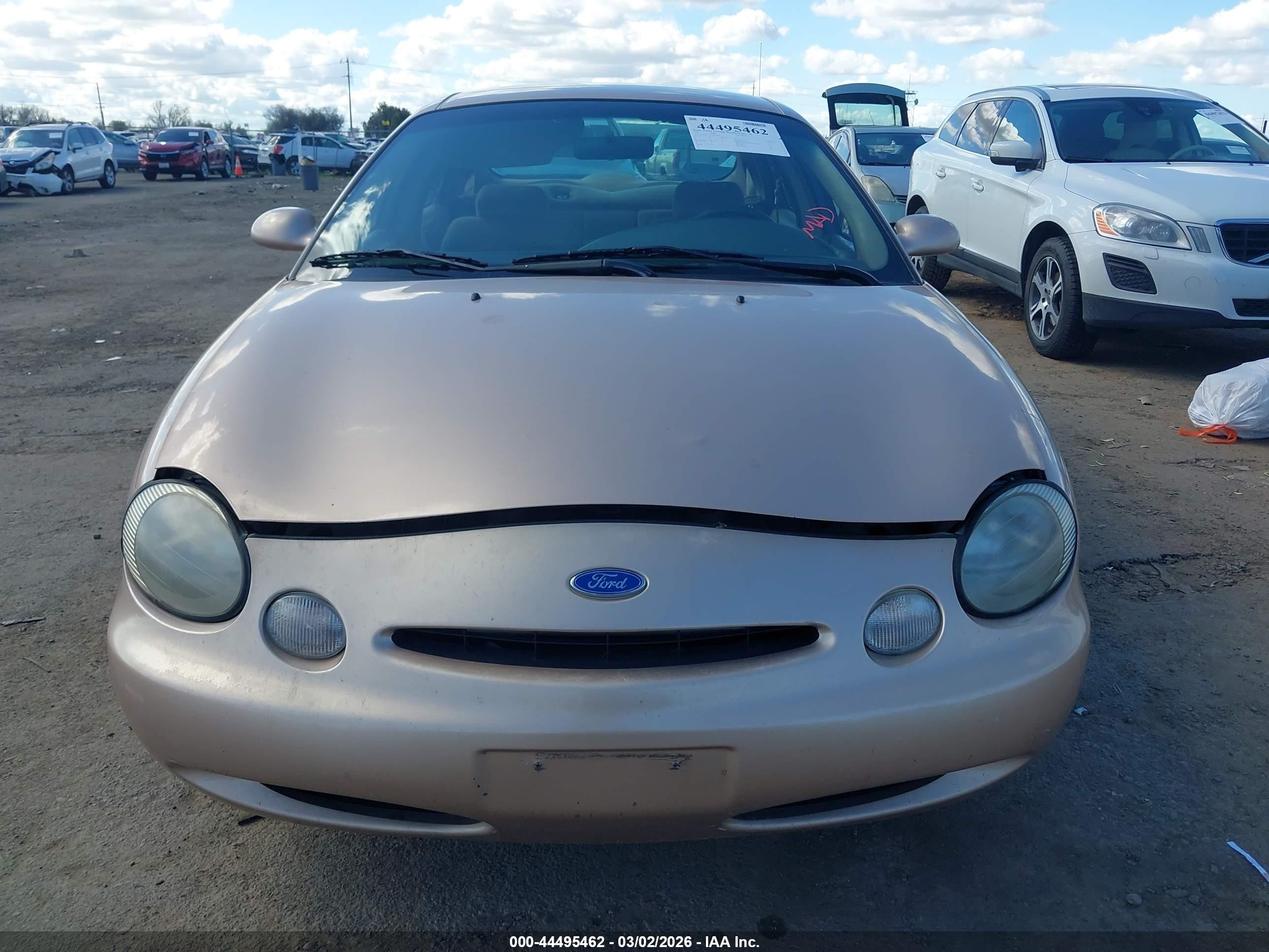 1997 Ford Taurus Gl Gold vin: 1FALP52U7VG116418