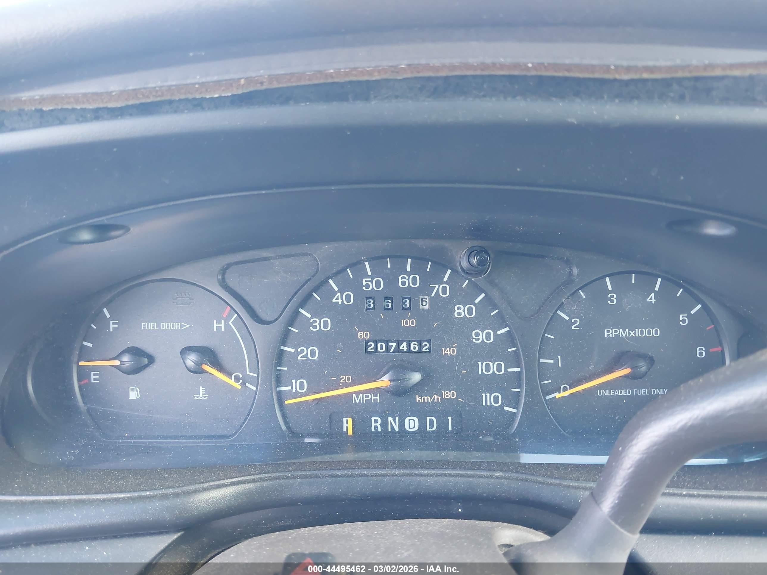 1997 Ford Taurus Gl Gold vin: 1FALP52U7VG116418