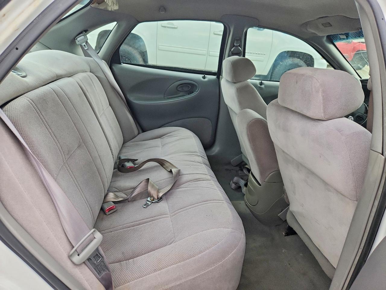 1997 Ford Taurus Gl White vin: 1FALP52U7VG259143