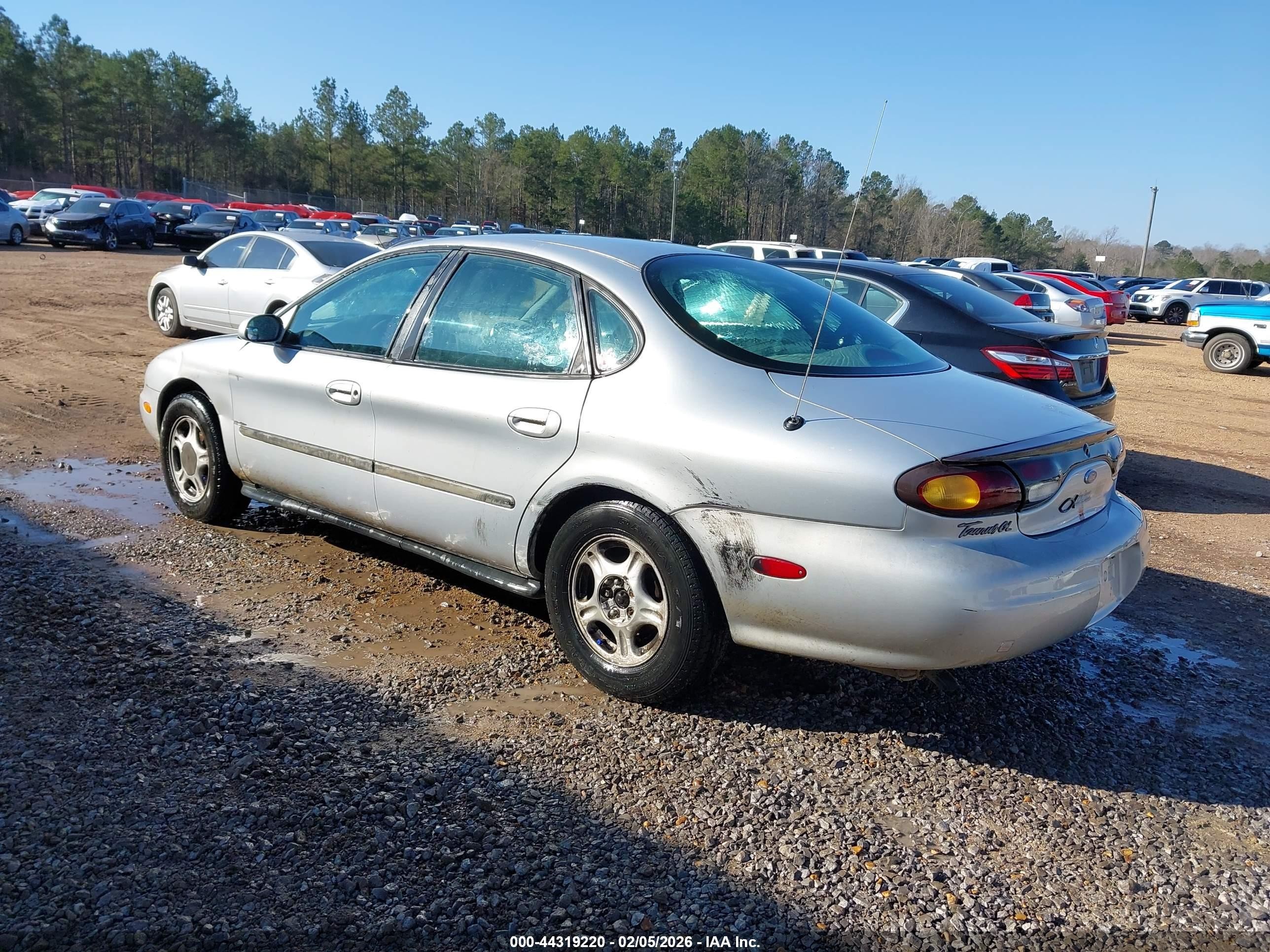 1996 Ford Taurus Gl Silver vin: 1FALP52U8TA148228