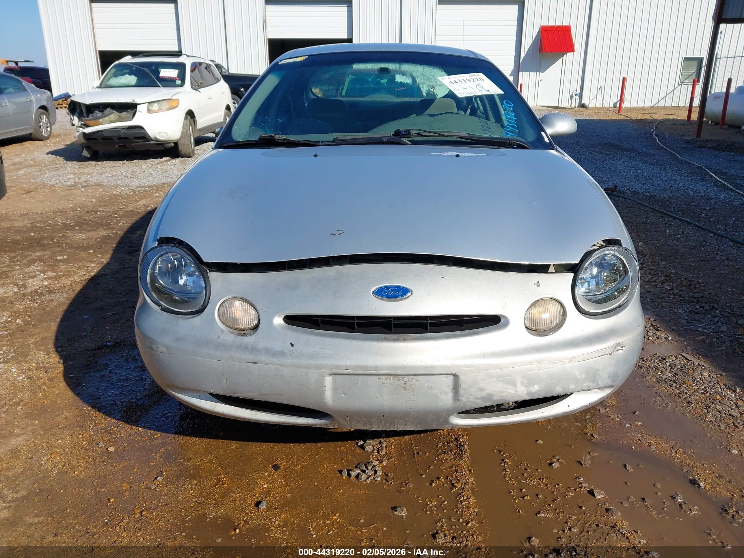 1996 Ford Taurus Gl Silver vin: 1FALP52U8TA148228