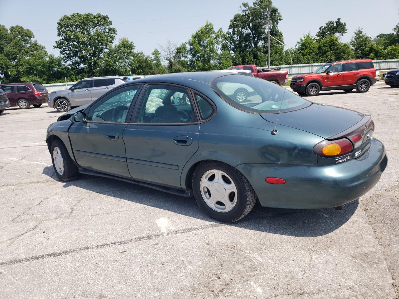 1996 Ford Taurus Gl Teal vin: 1FALP52U8TG278359