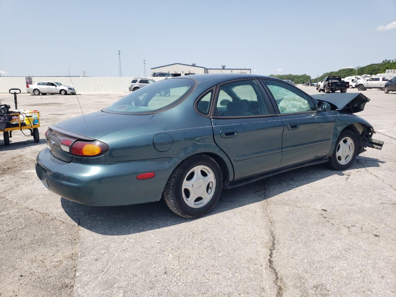 1996 Ford Taurus Gl Teal vin: 1FALP52U8TG278359