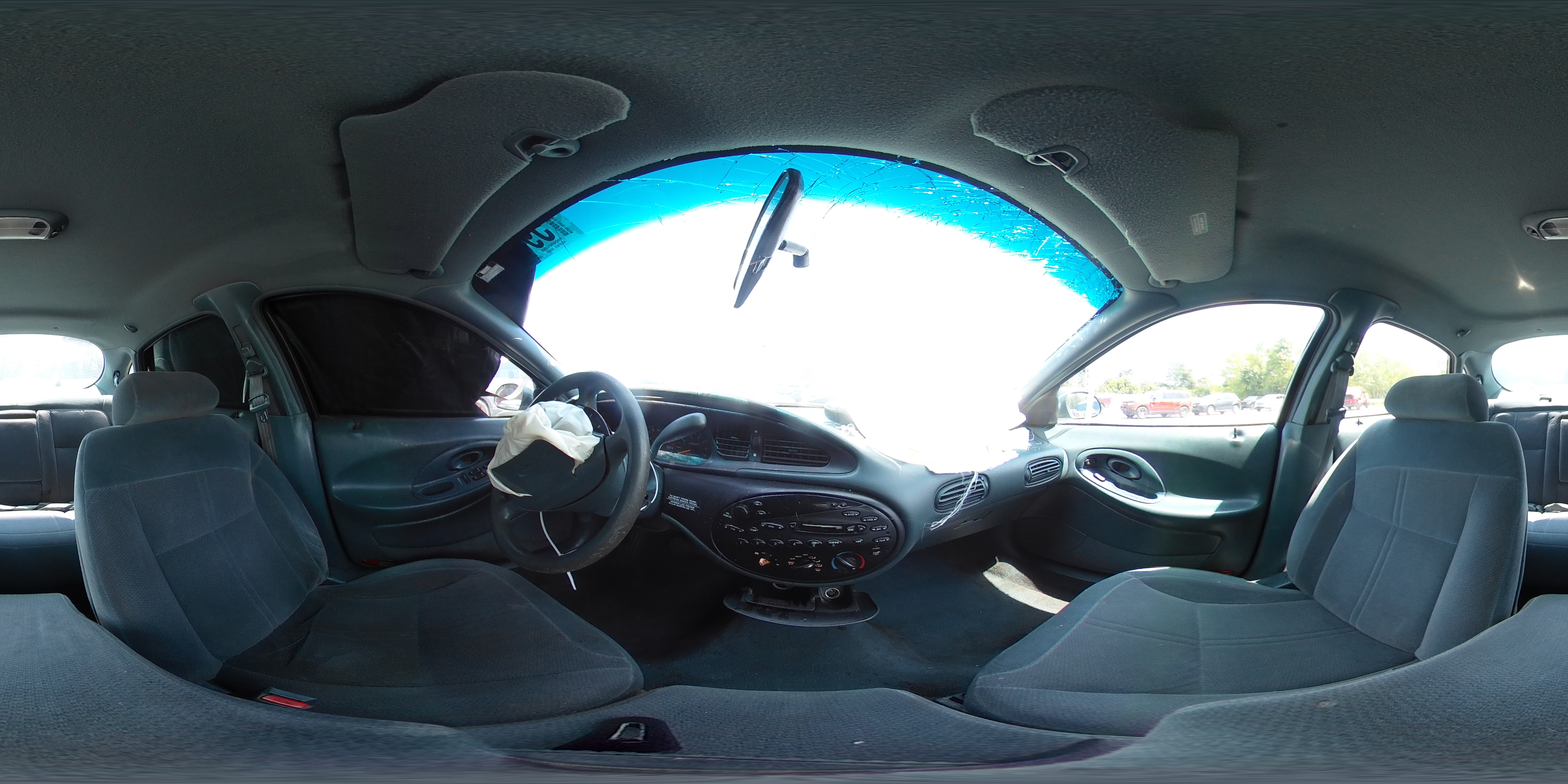 1996 Ford Taurus Gl Teal vin: 1FALP52U8TG278359