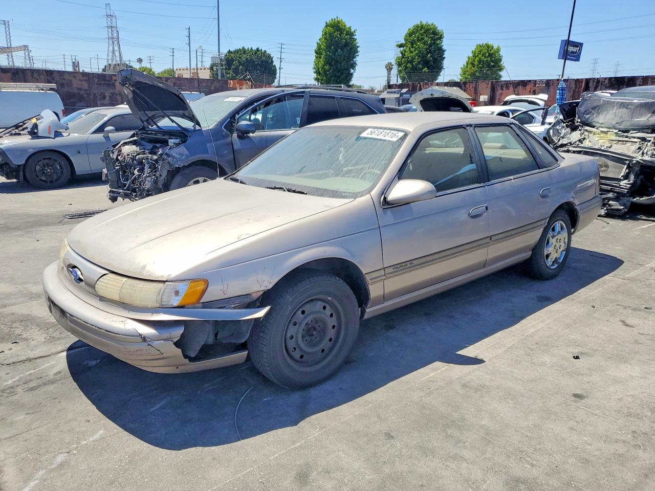 1995 Ford Taurus Gl Tan vin: 1FALP52U9SA320832