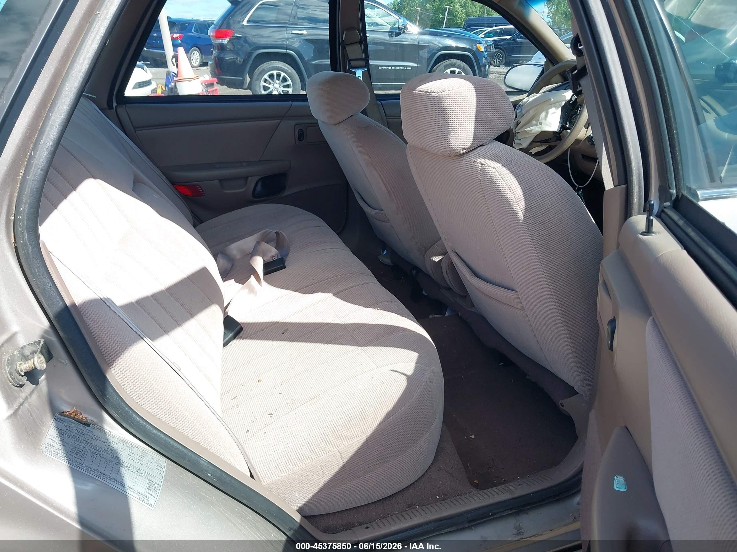 1995 Ford Taurus Gl/se Beige vin: 1FALP52U9SG248561