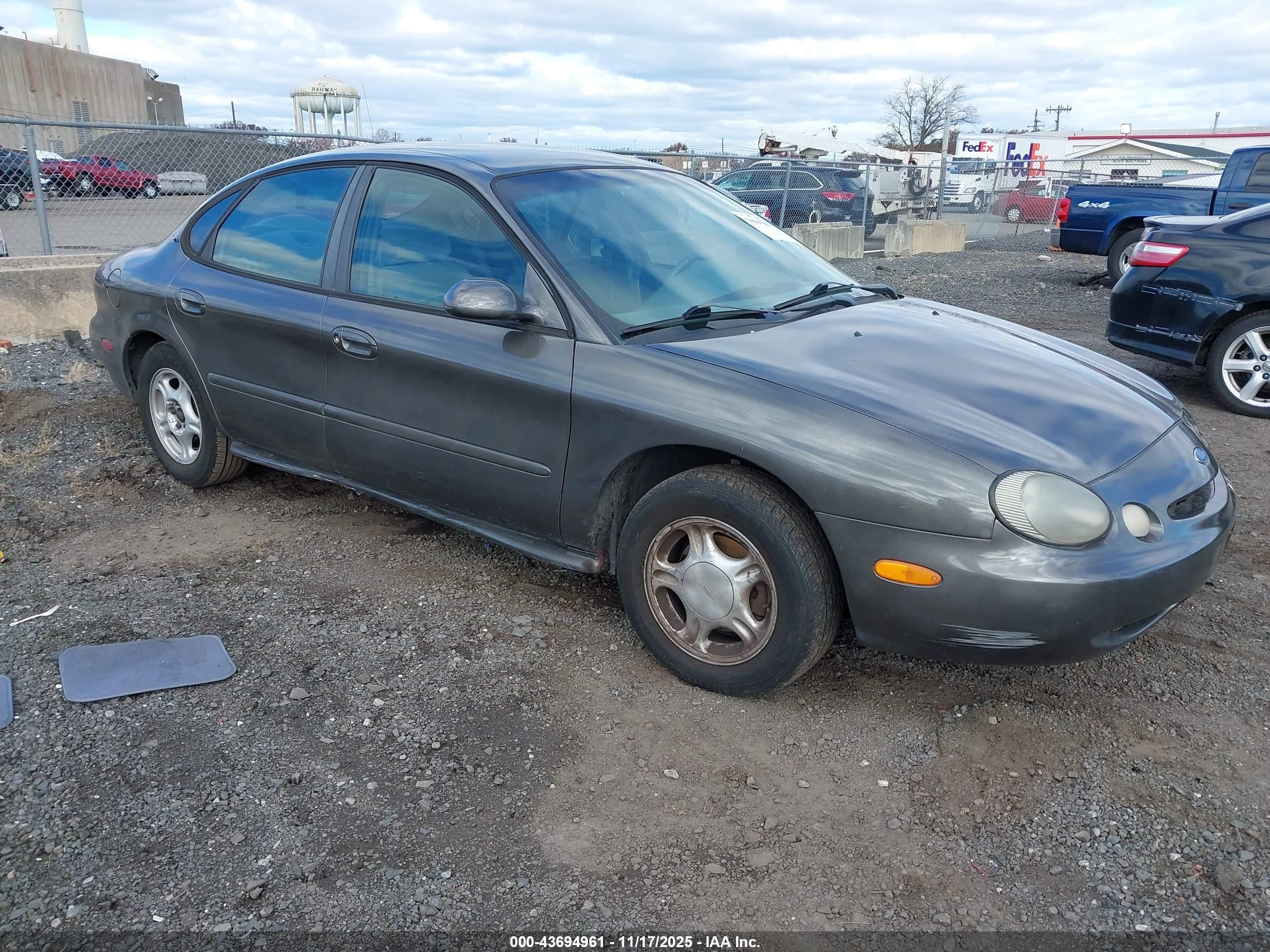 1996 Ford Taurus Gl Gray vin: 1FALP52U9TA199317
