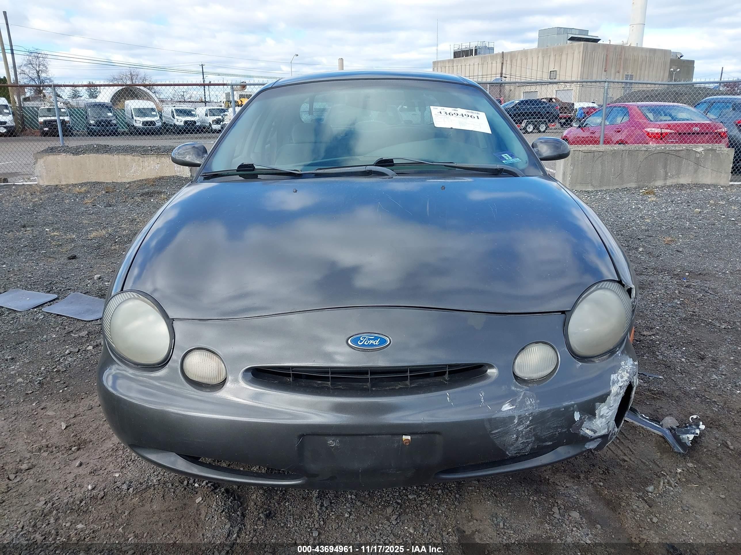 1996 Ford Taurus Gl Gray vin: 1FALP52U9TA199317