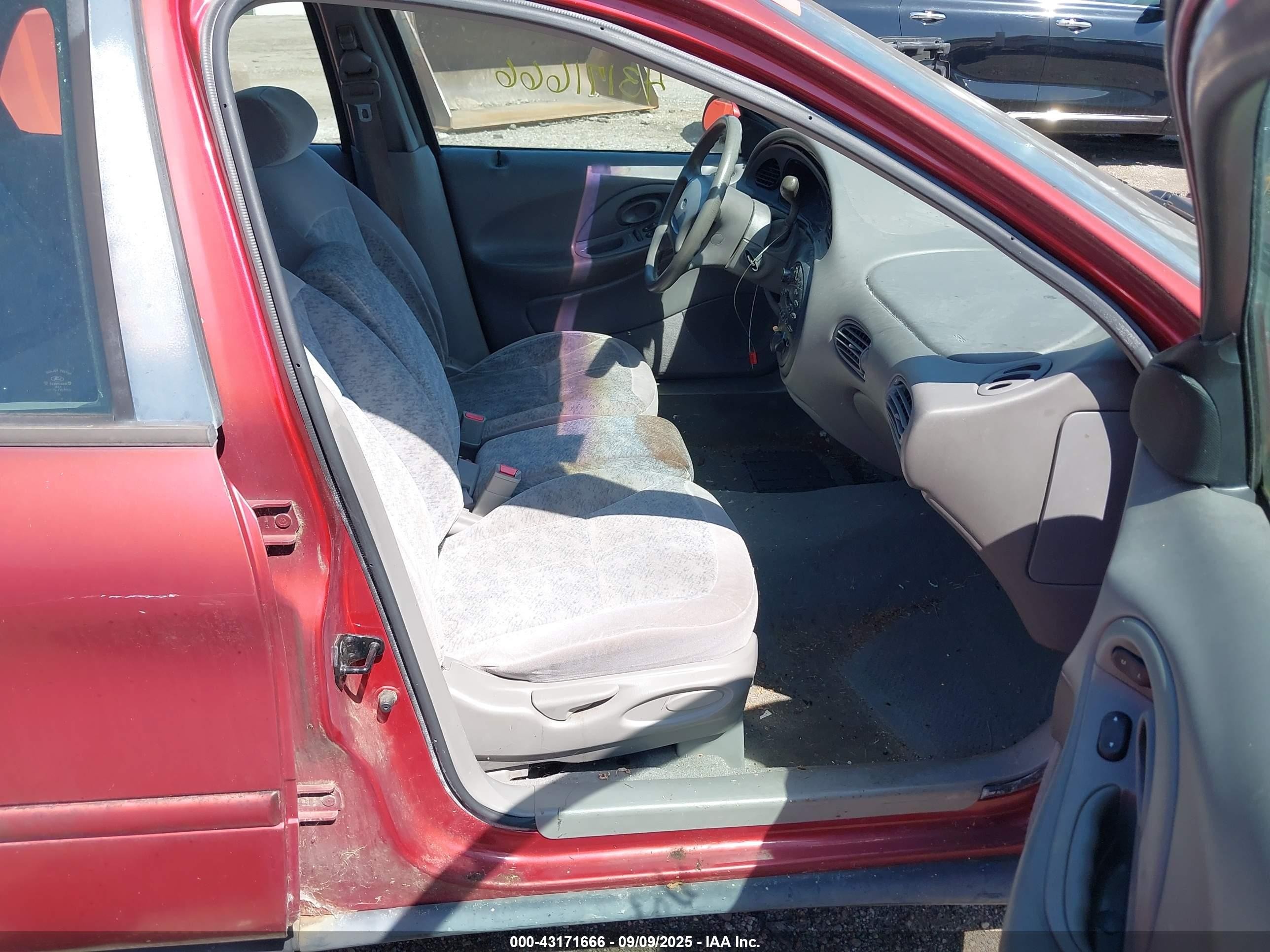 1996 Ford Taurus Gl Red vin: 1FALP52U9TG101769