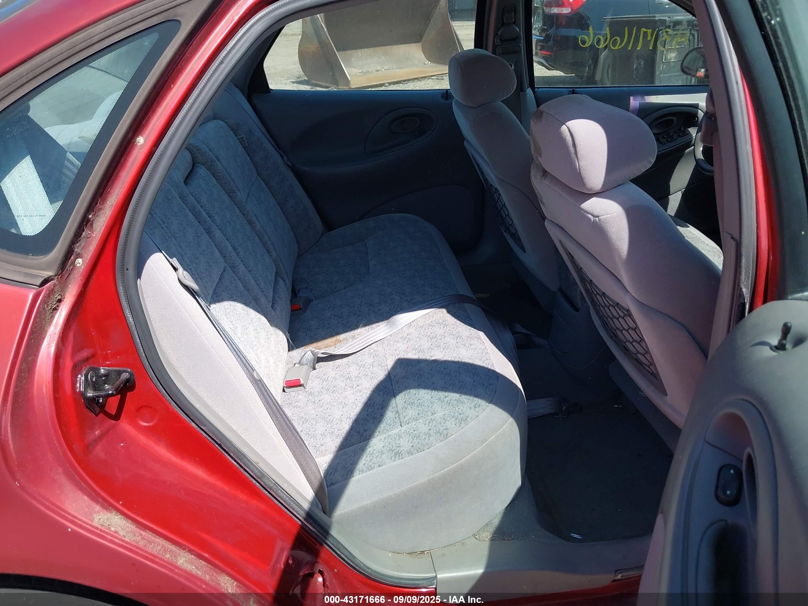 1996 Ford Taurus Gl Red vin: 1FALP52U9TG101769