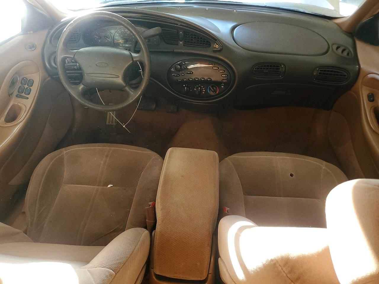 1996 Ford Taurus Gl White vin: 1FALP52UXTA241820