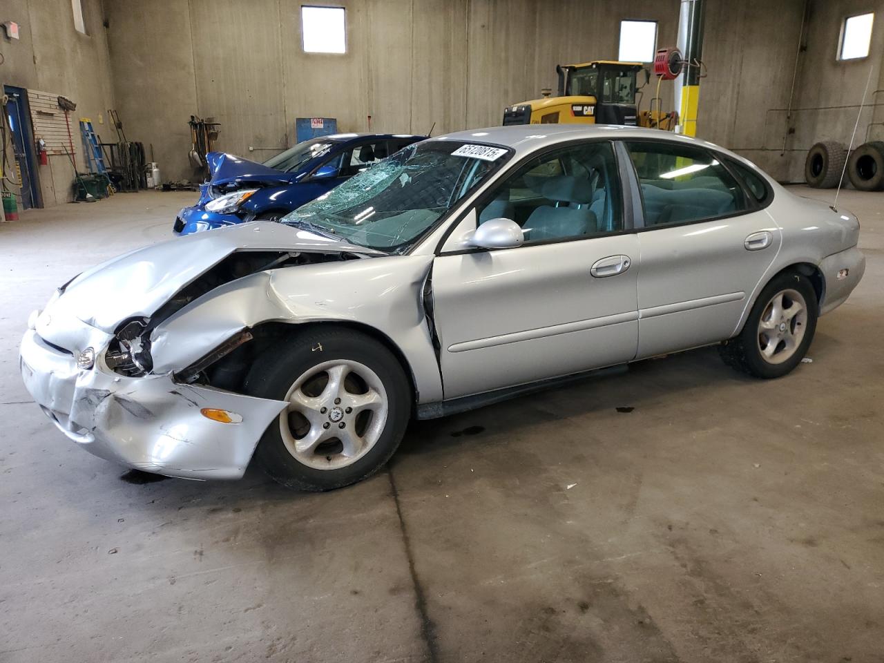 1996 Ford Taurus Gl Silver vin: 1FALP52UXTA308061