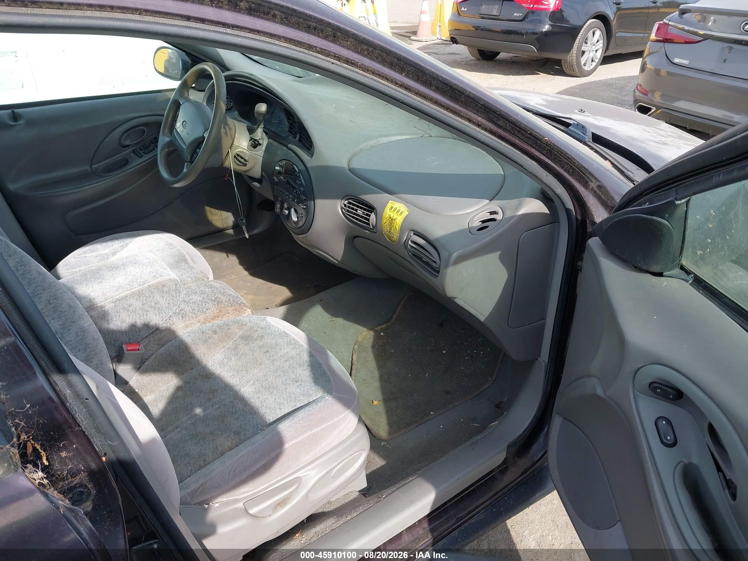 1996 Ford Taurus Gl Purple vin: 1FALP52UXTG109556